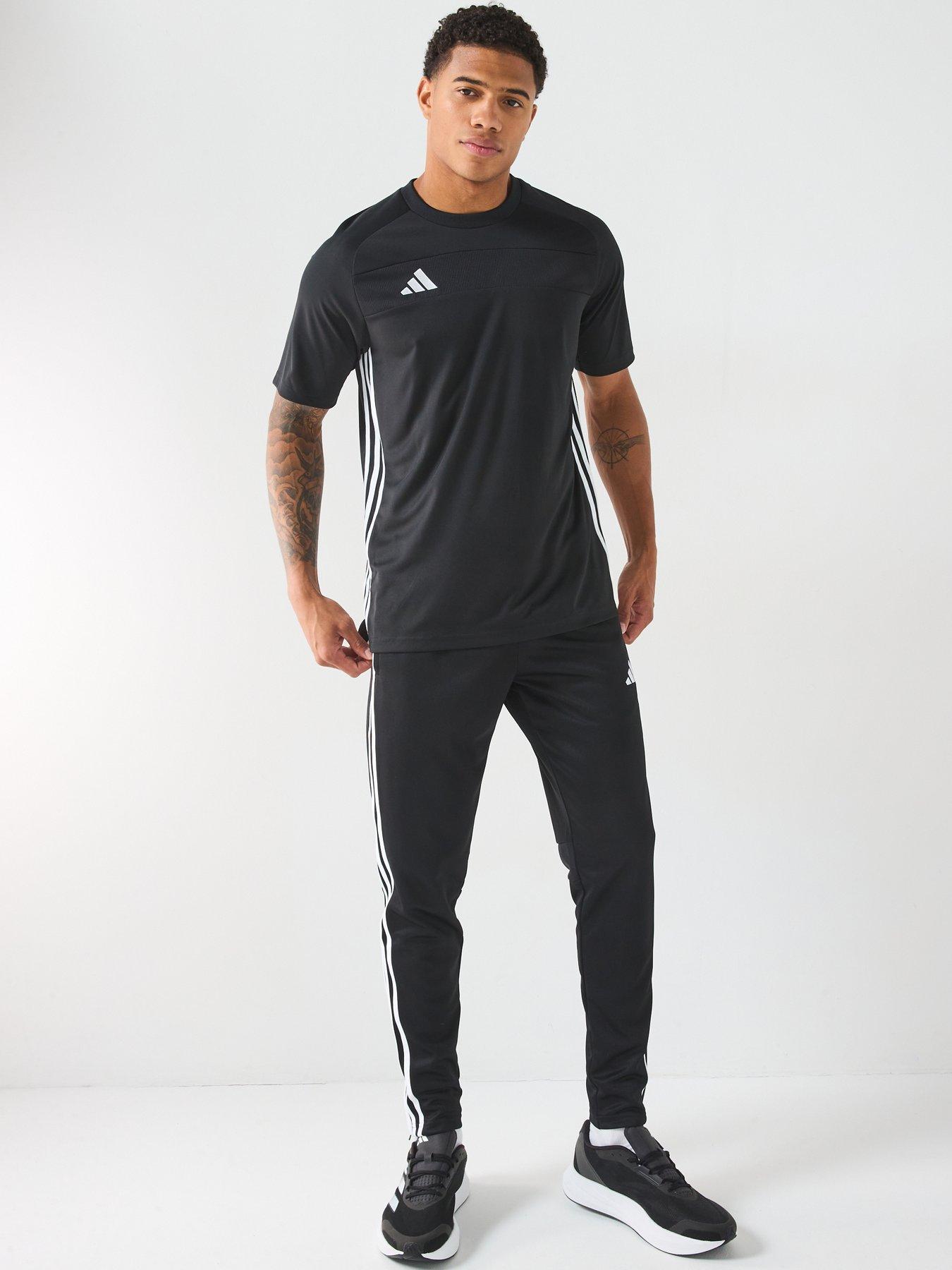 Image 6 of 6 of adidas Mens Tiro Essentials Tee - Black/white