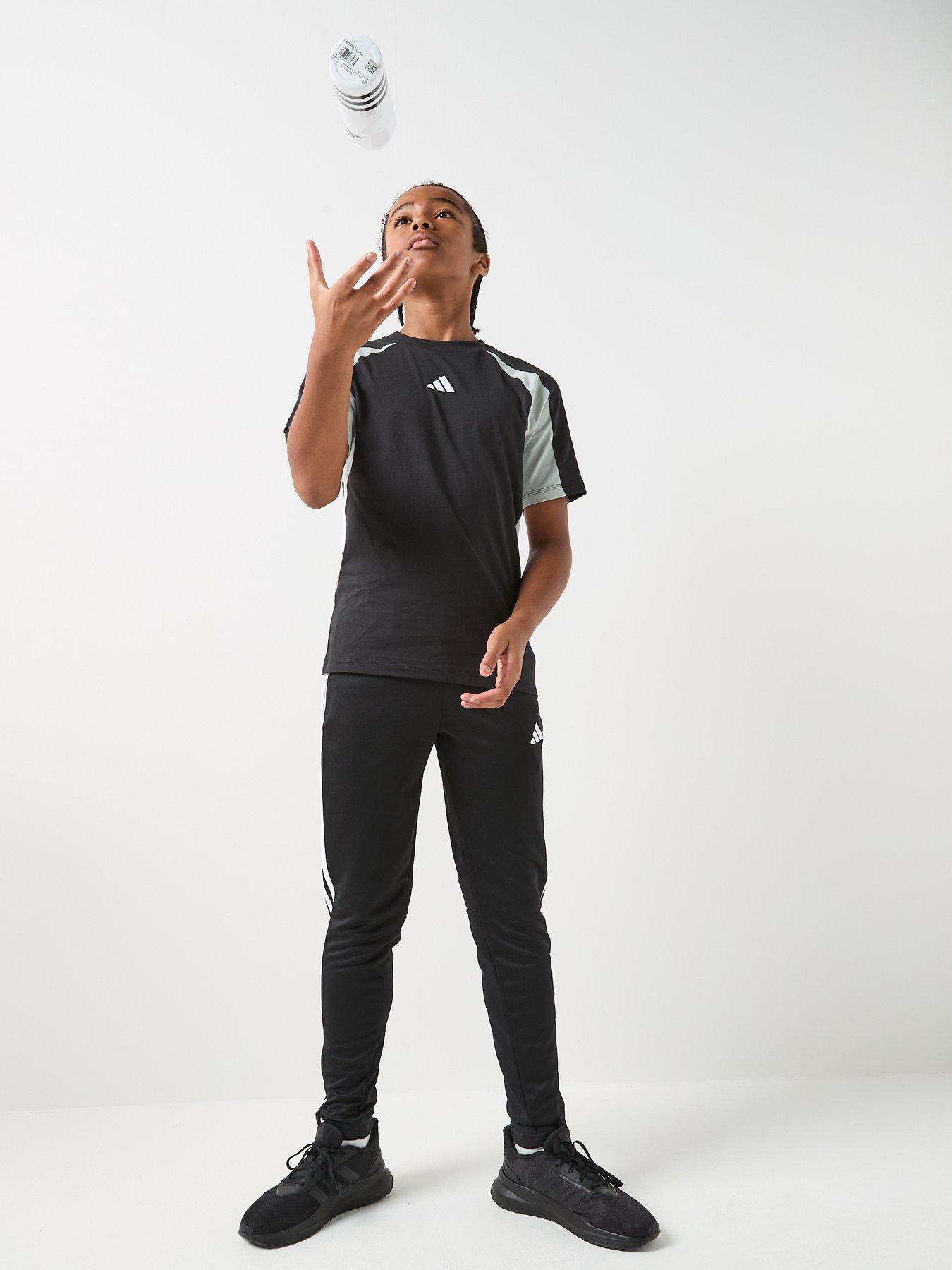 adidas Sportswear Junior Boys Seasonal Essentials Colorblock T-Shirt ...
