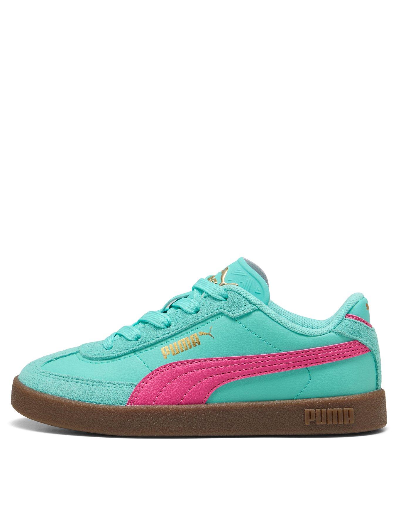 undefined Kids Unisex Club II Era - Aqua/Pink - Blue