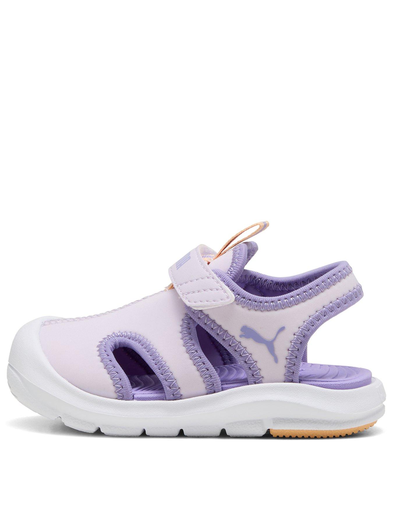 undefined Infant Boys Fun Racer Sandal - Lilac Frost-Lavender Alert