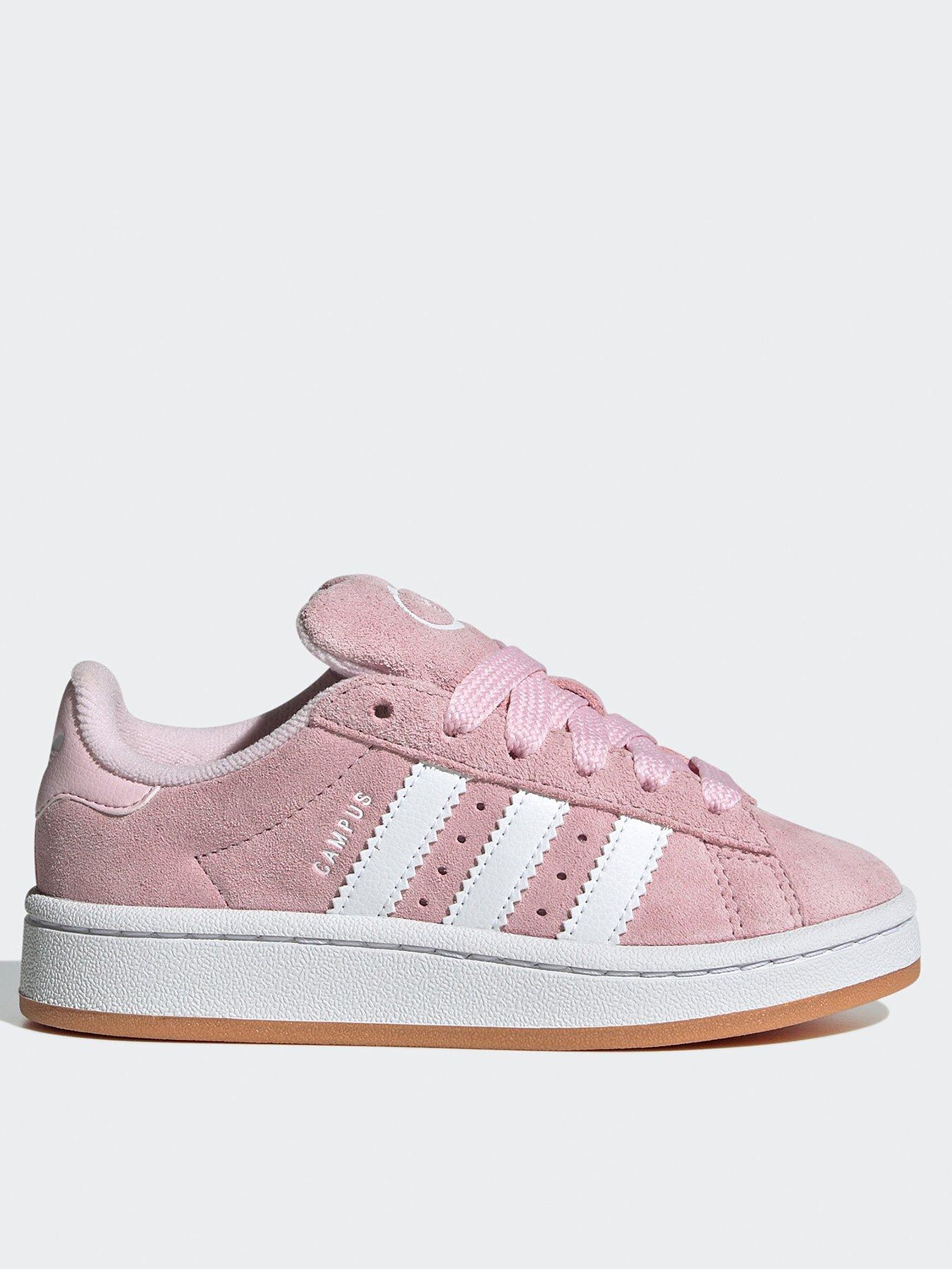 adidas Originals Kids Unisex Campus 00S Shoes Pink Very