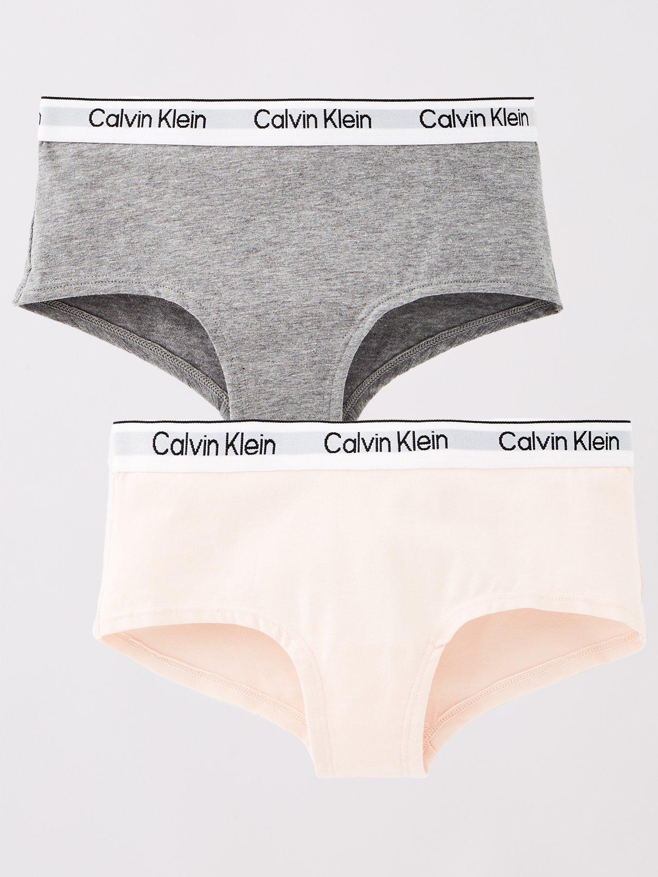 undefined Girls 2 Pack Modern Cotton Shorty Briefs - Multi