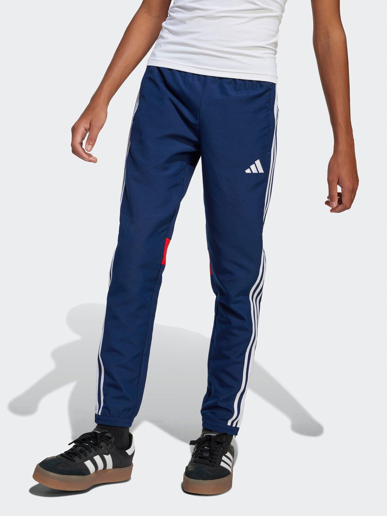 undefined Youth Tiro Essentials Woven Pant - Navy