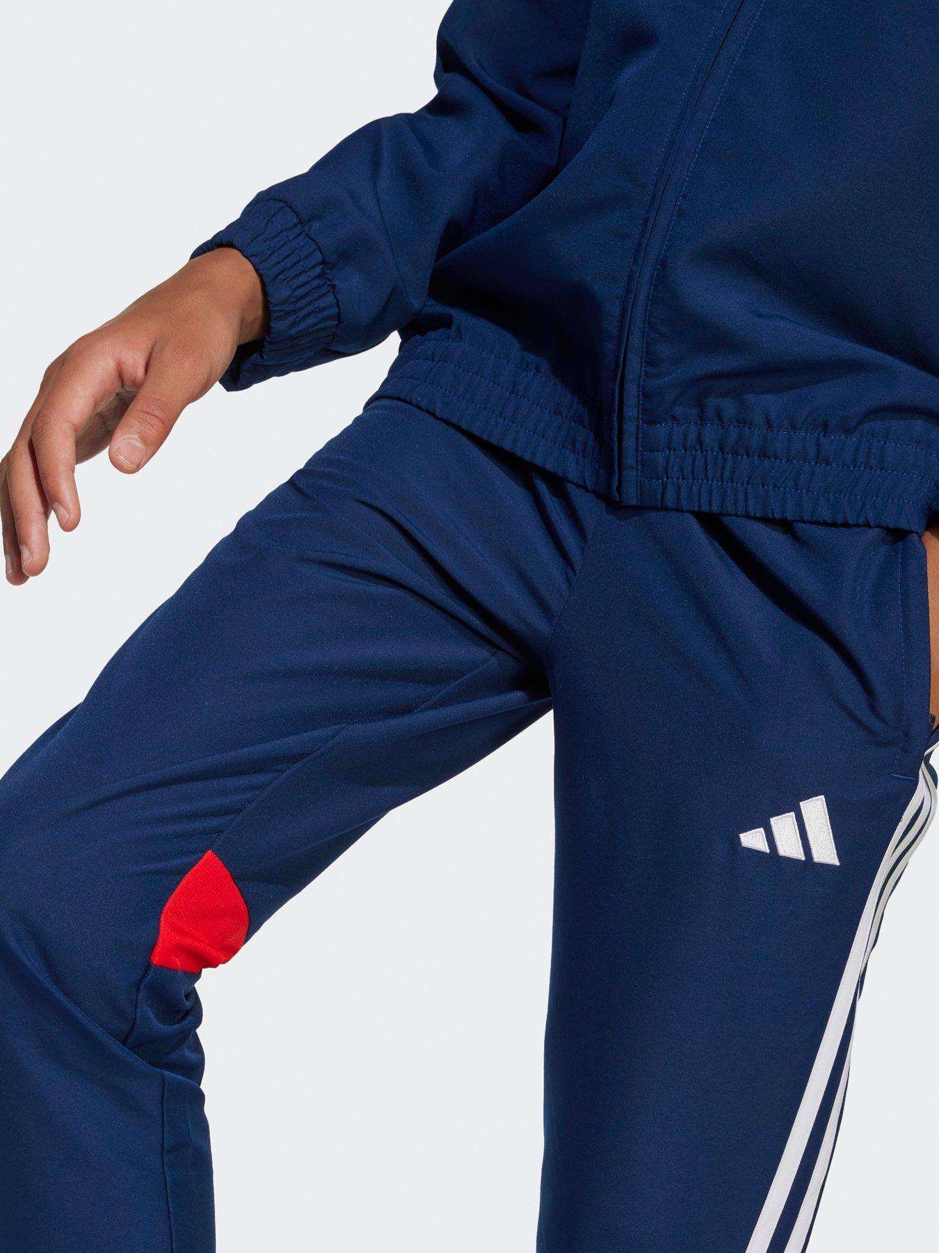 Image 4 of 6 of adidas Youth Tiro Essentials Woven Pant - Navy