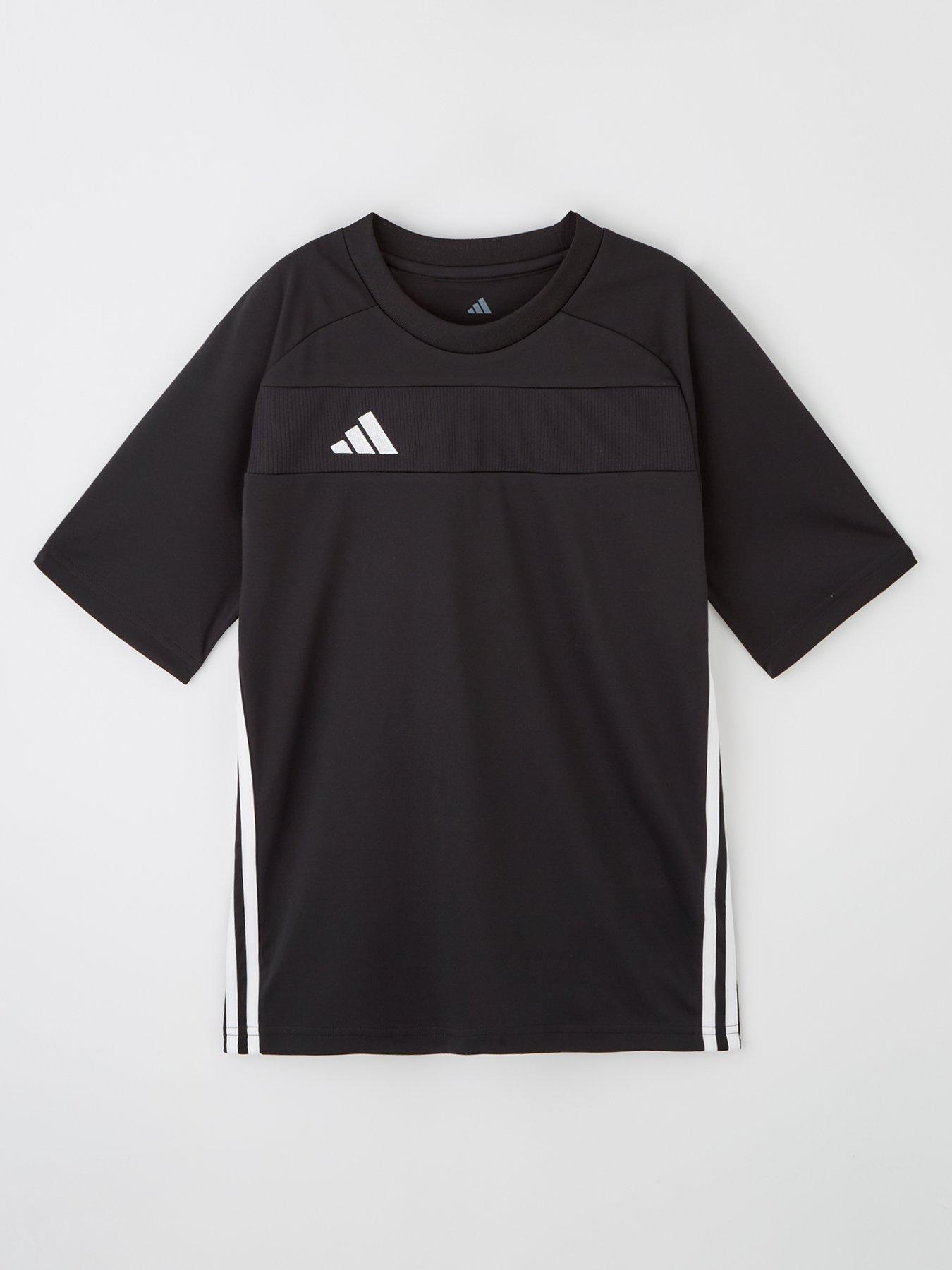 adidas Youth Tiro Essentials T-Shirt  - Black