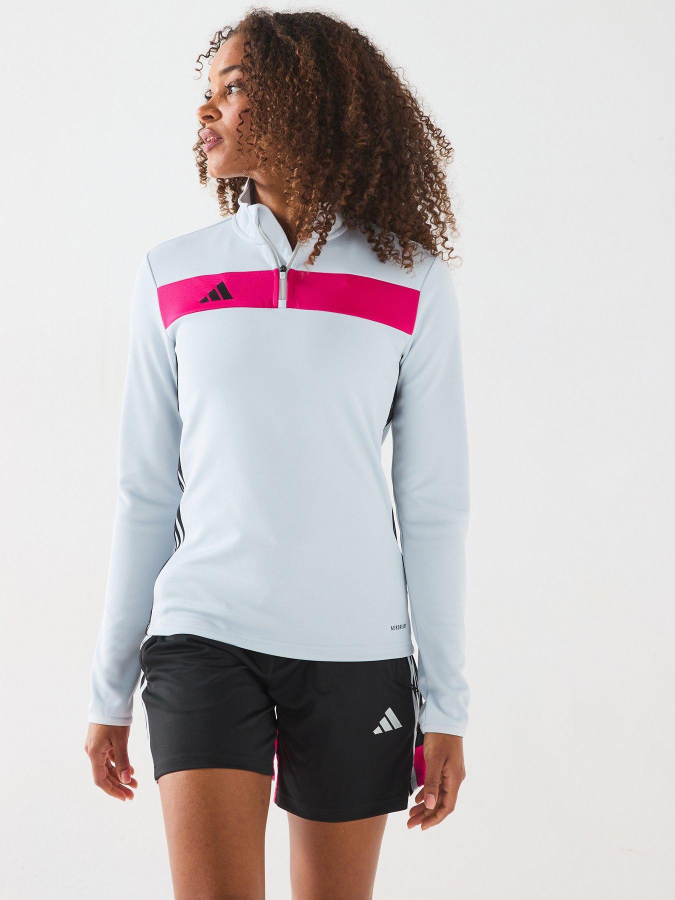 adidas Womens Tiro Essentials Training Top - Grey