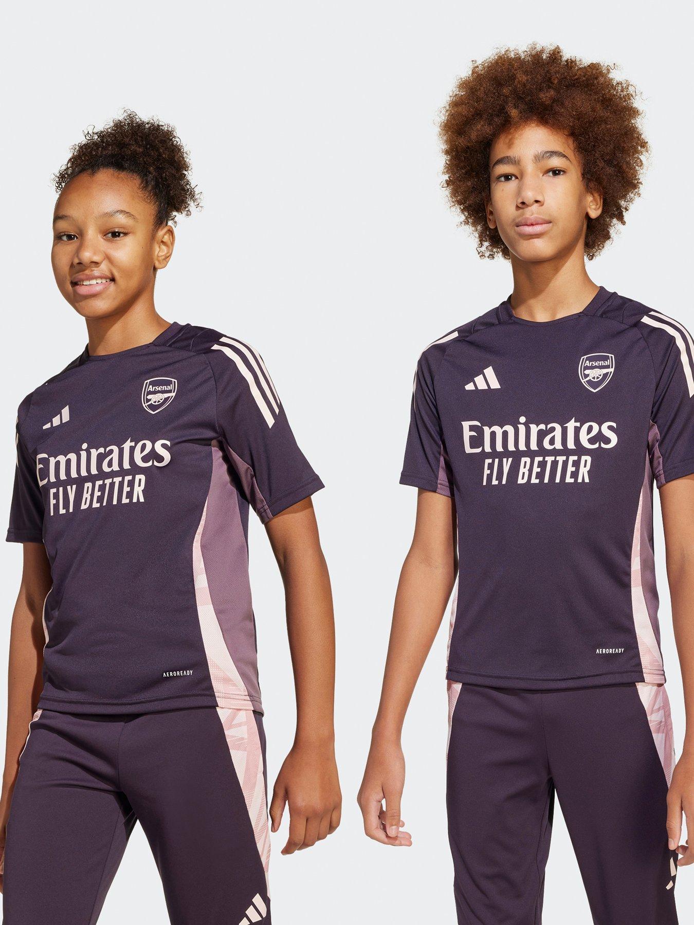 Image 1 of 5 of adidas Arsenal Youth Training Tee -purple