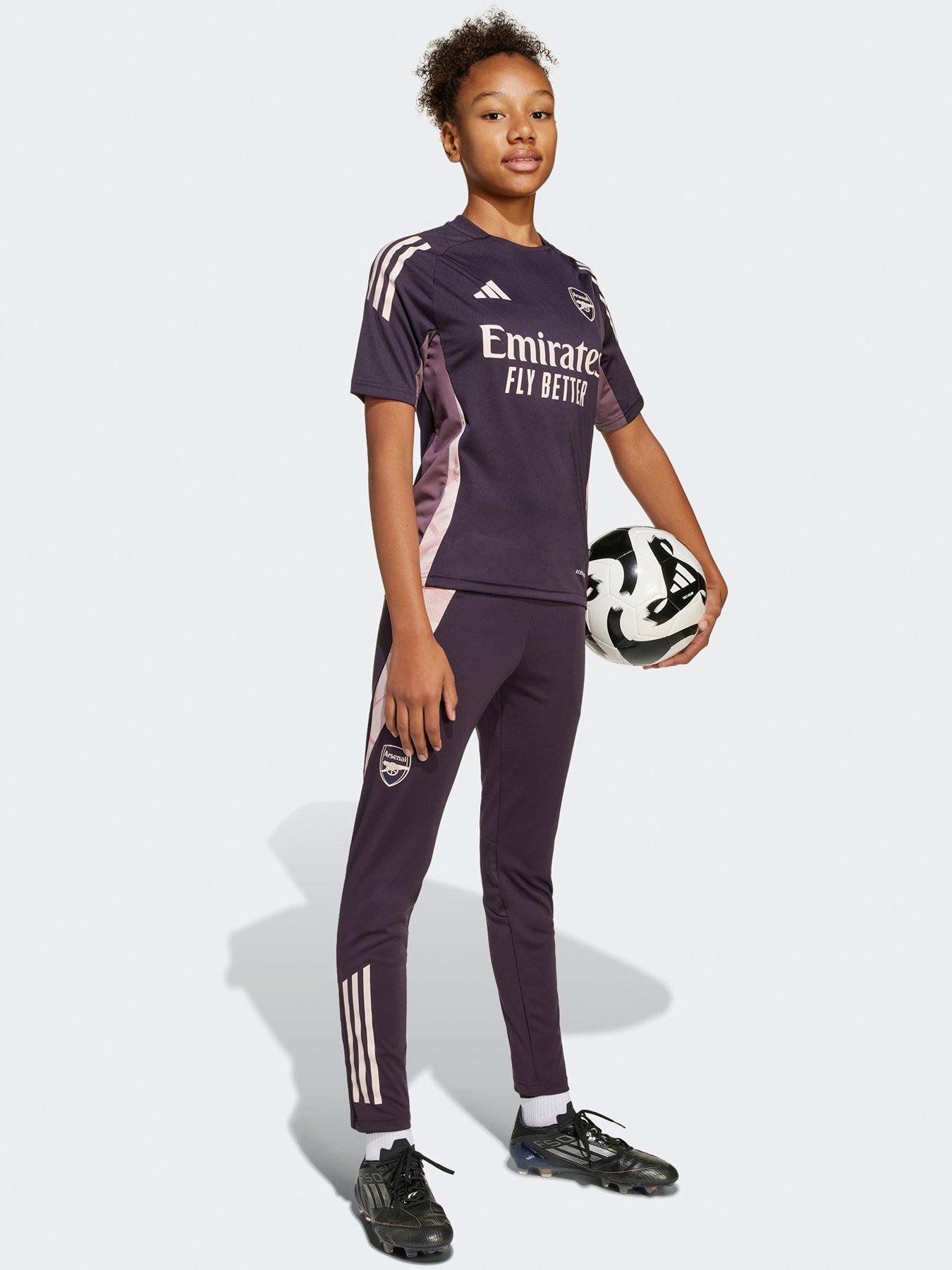 Image 3 of 5 of adidas Arsenal Youth Training Tee -purple
