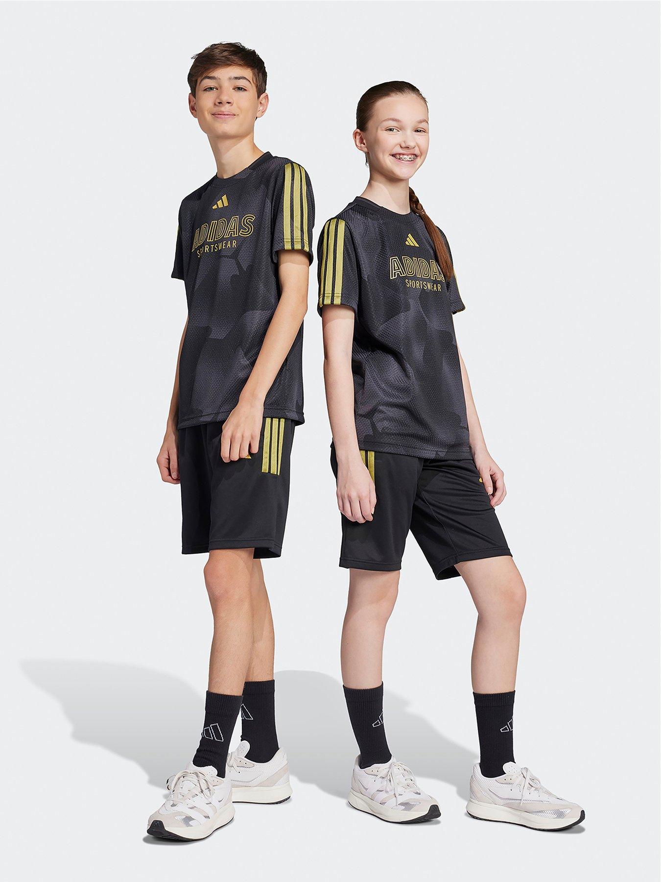undefined Junior Unisex House of Tiro Colors of Football Shorts Kids - Multicolour
