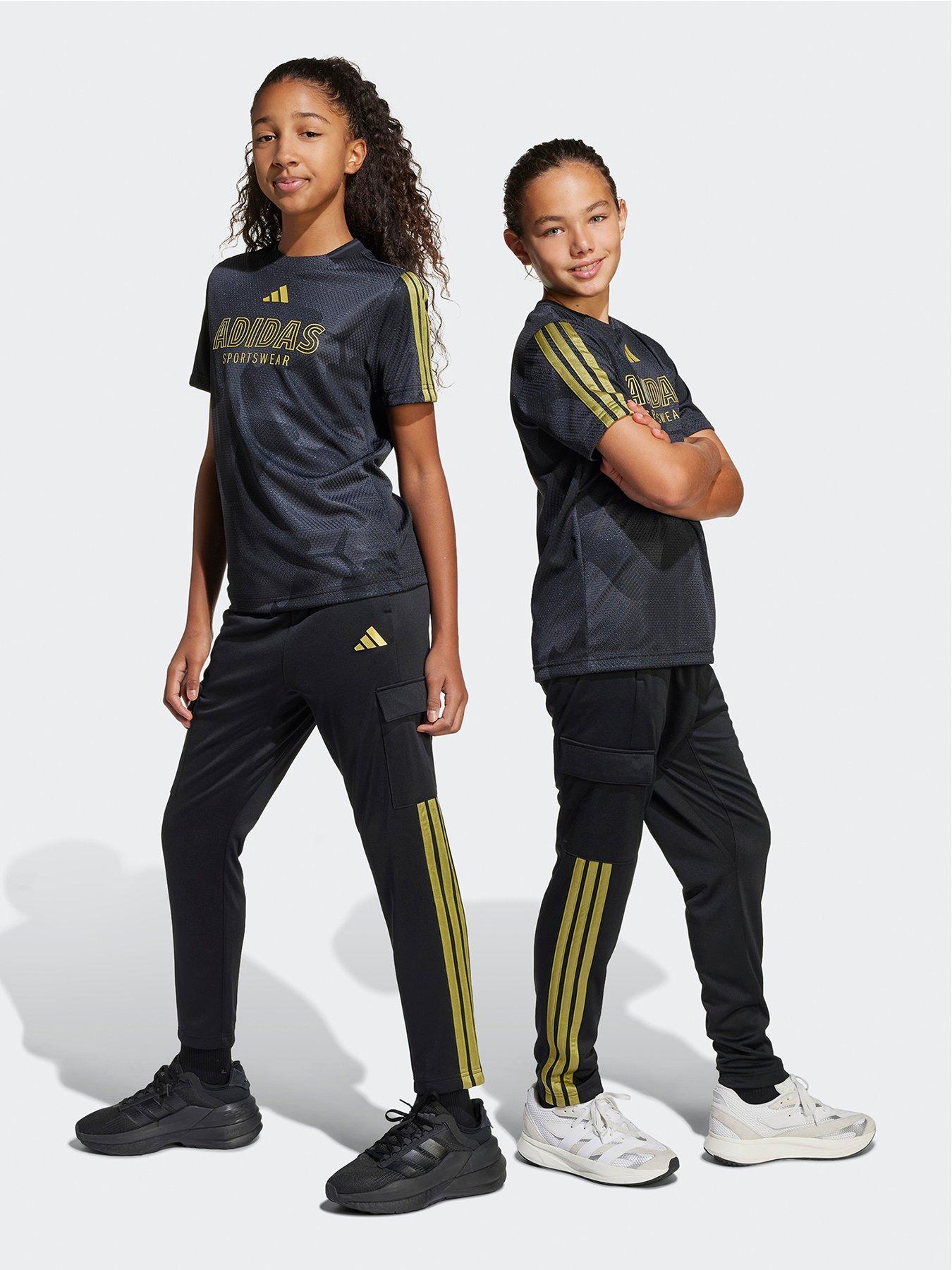 undefined Junior Unisex House of Tiro Colors of Football Cargo Joggers Kids - Multicolour