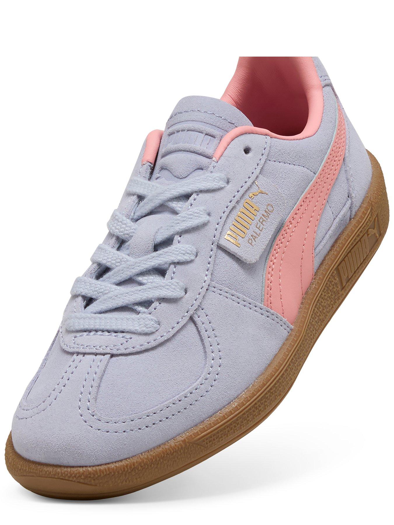 Image 4 of 6 of Puma Junior Unisex Palermo -blue/pink