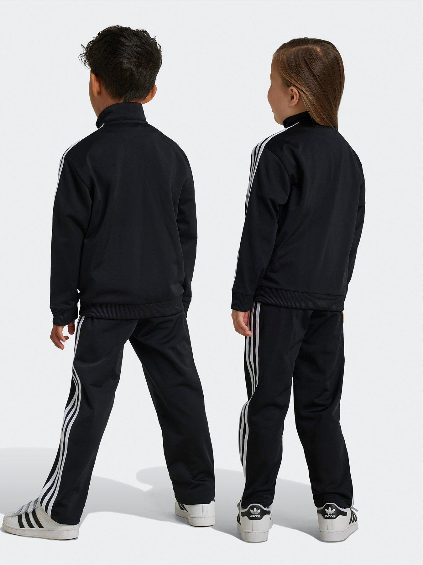 Image 2 of 5 of adidas Originals Kids Unisex Adicolor Firebird Track Suit  - Black