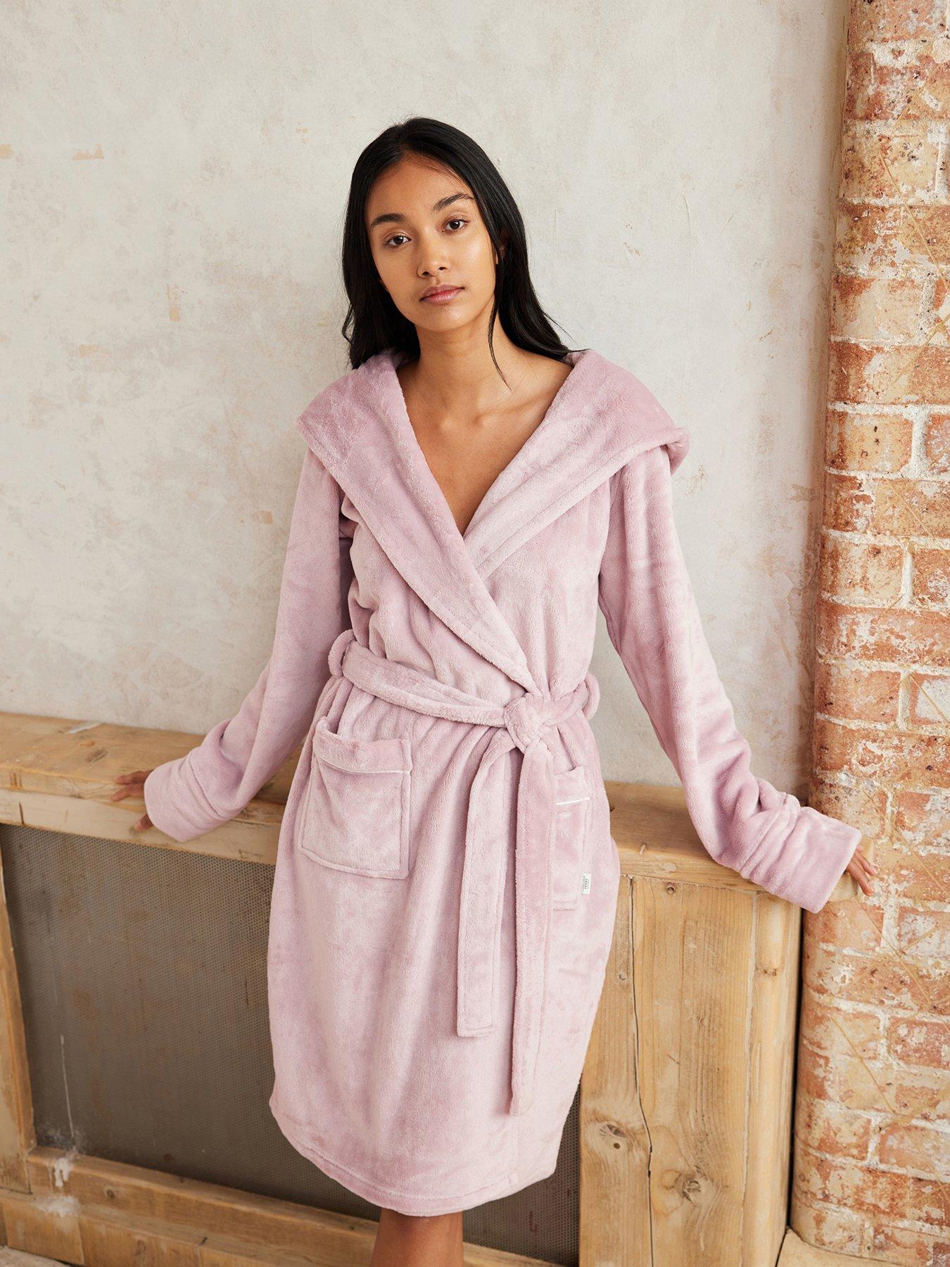 Womens Pink Dressing Gowns Hot Pink Robes Very