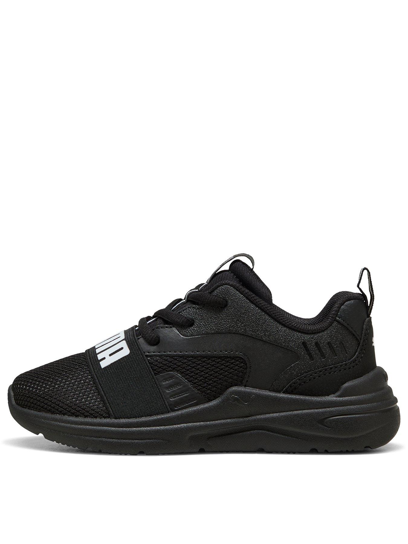 undefined Kids Unisex Softride Wired 2 Trainers - Black