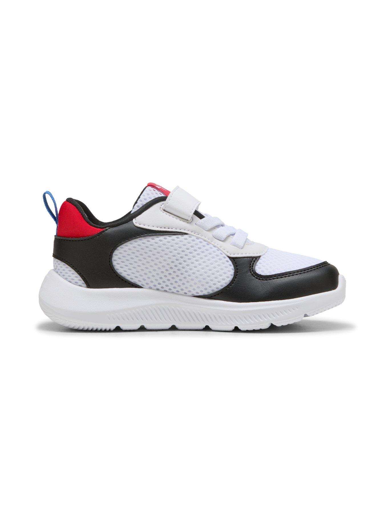 Image 6 of 6 of Puma Kids Unisex Fun Racer 2 - White/Black/Red