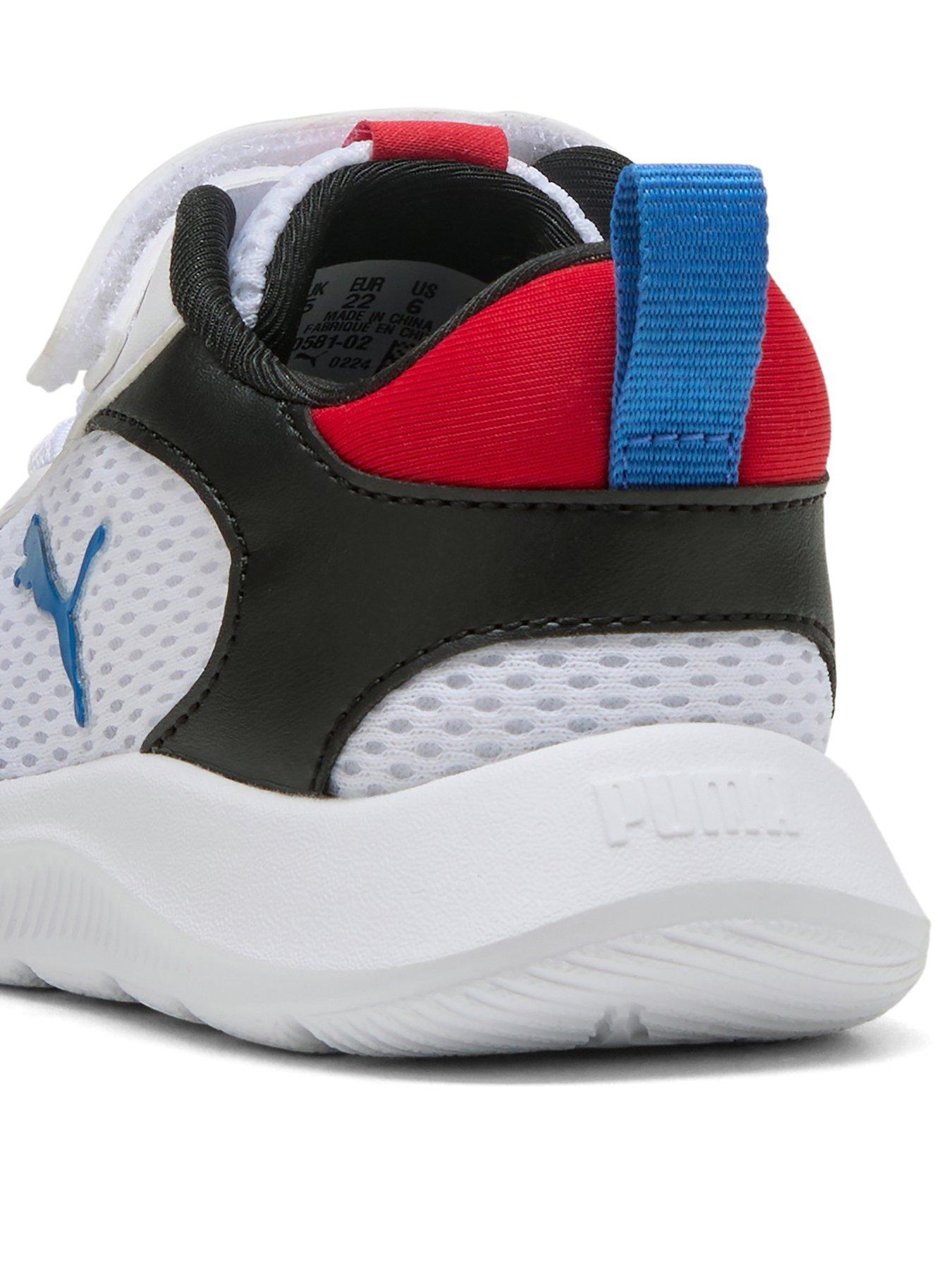 Image 3 of 6 of Puma Infant Unisex Fun Racer 2 - White/Black/Red
