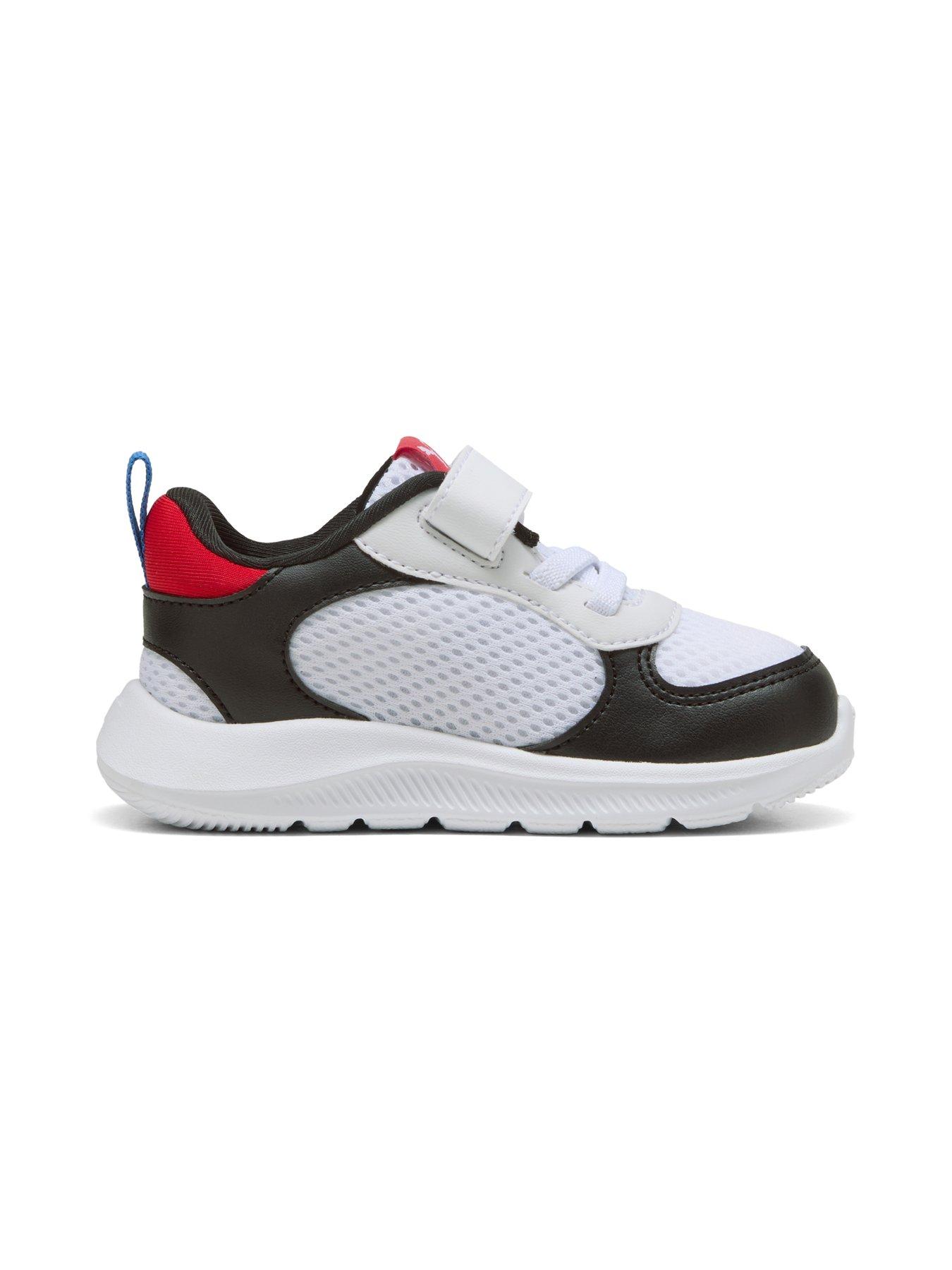 Image 6 of 6 of Puma Infant Unisex Fun Racer 2 - White/Black/Red