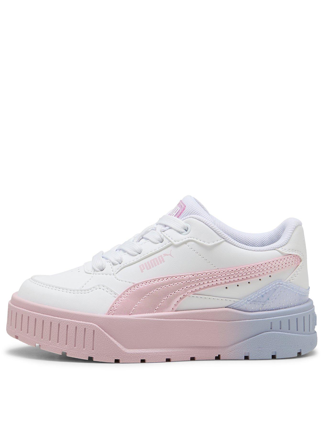 undefined Kids Girls Karmen II Idol Blurry Dreams - White-Rose Mauve-Cool