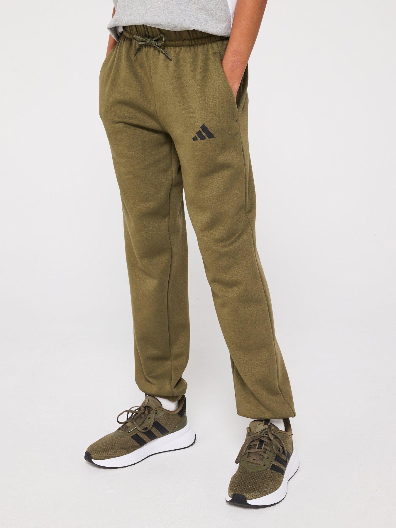 undefined Junior Boys Essentials Joggers  - Green
