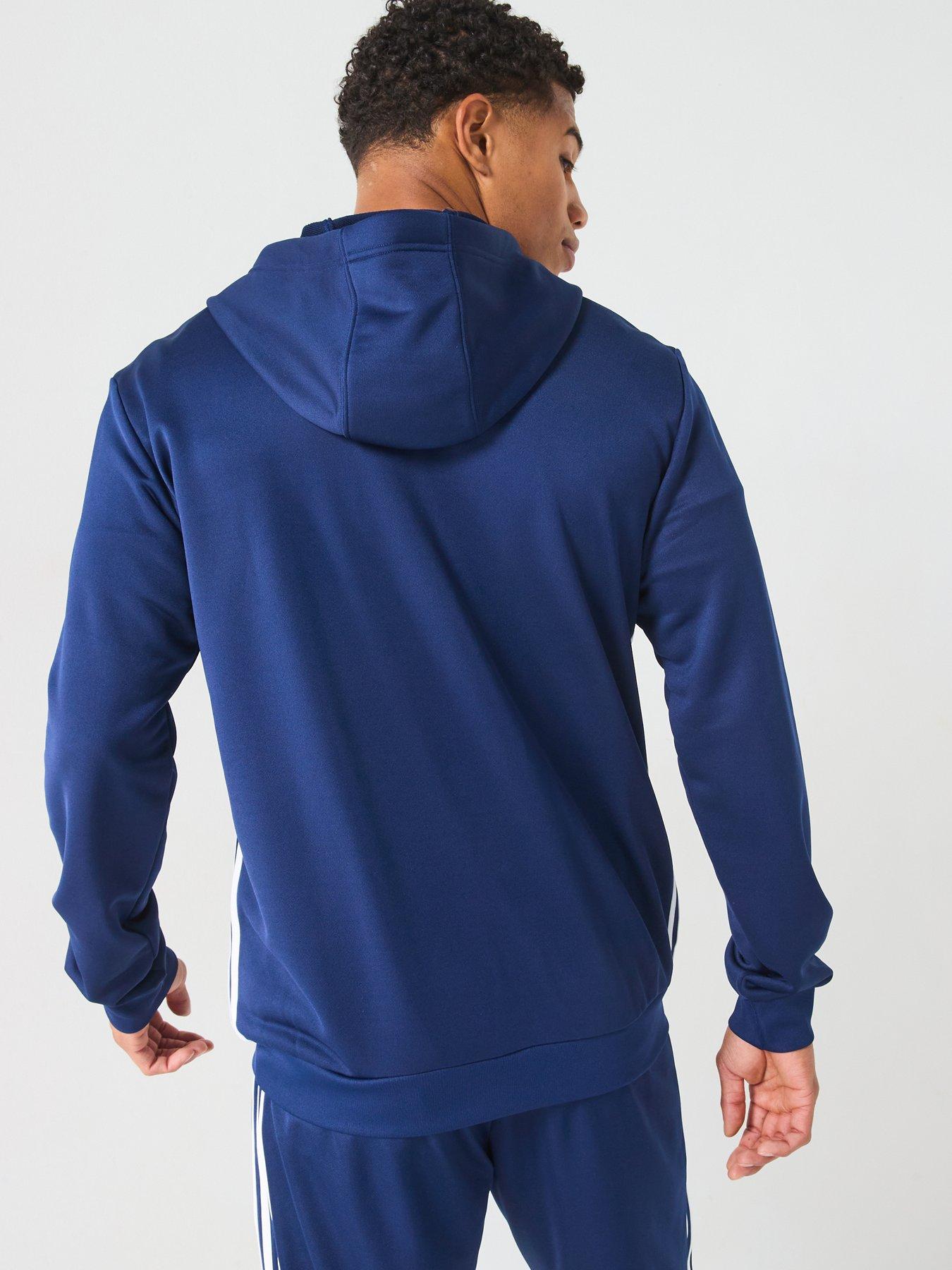 Image 2 of 6 of adidas Mens Tiro Essentials Sw Hoody - Navy/red