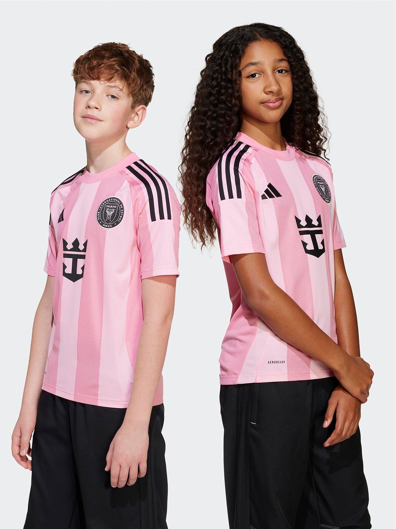 undefined Junior Inter Miami Home Shirt - Pink
