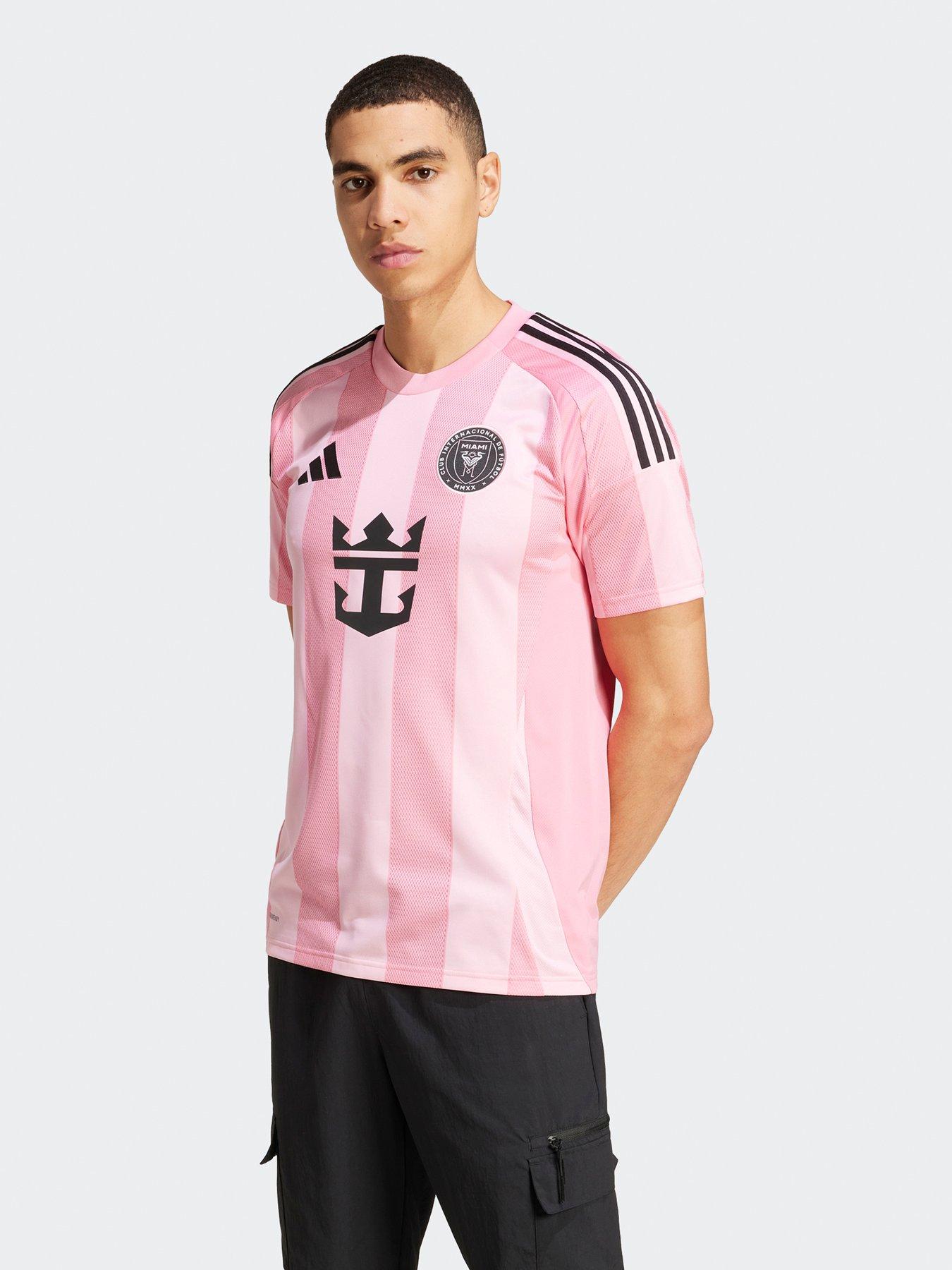 undefined Mens Inter Miami Home Shirt - Pink