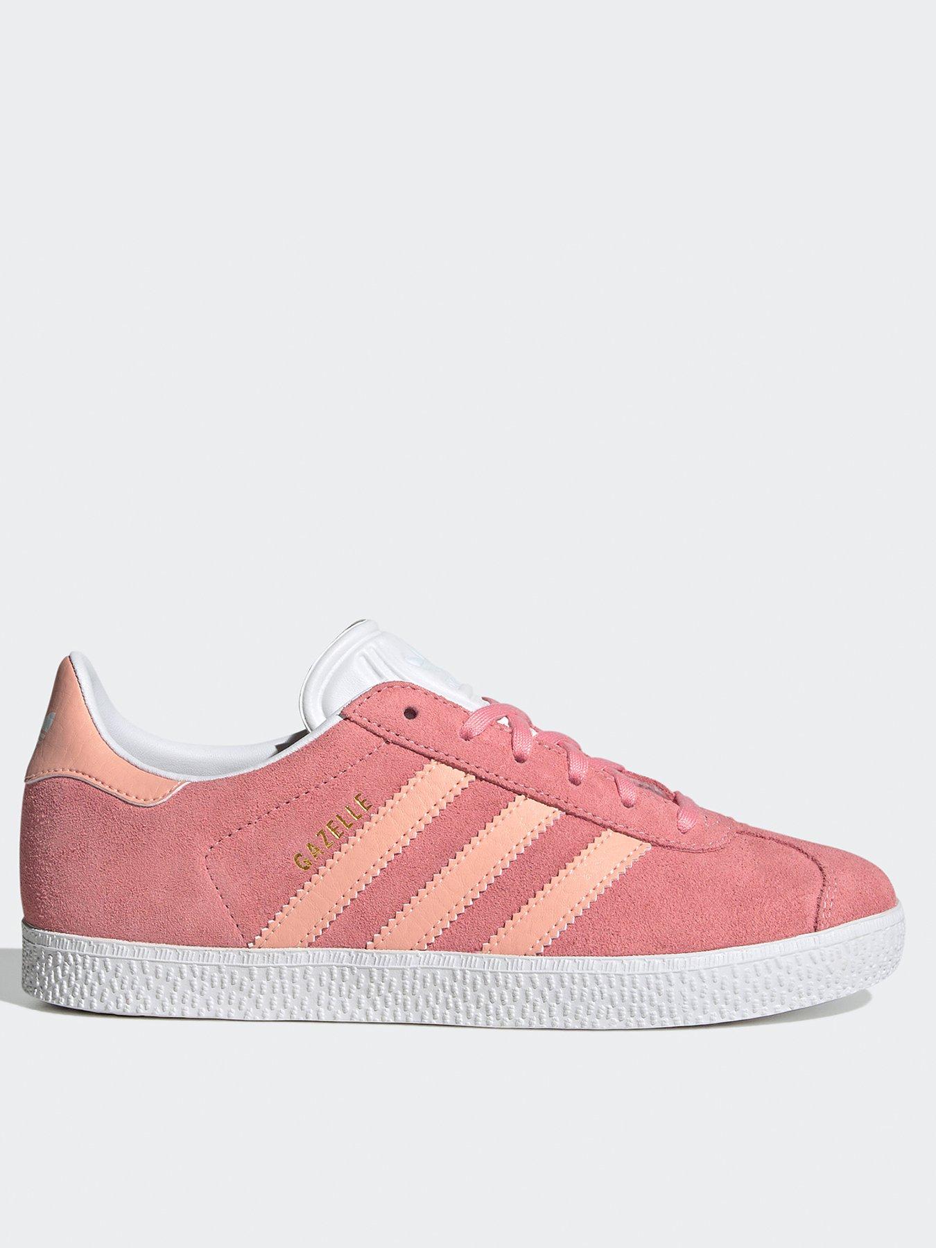 undefined Junior Unisex Gazelle Shoes - Pink