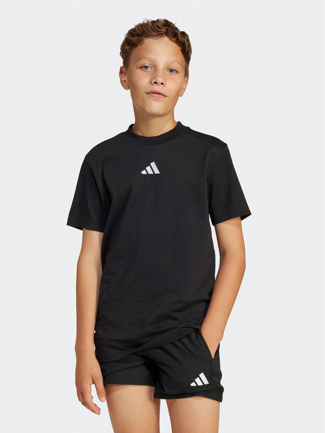 undefined Junior Boys Essentials T-Shirt - Black