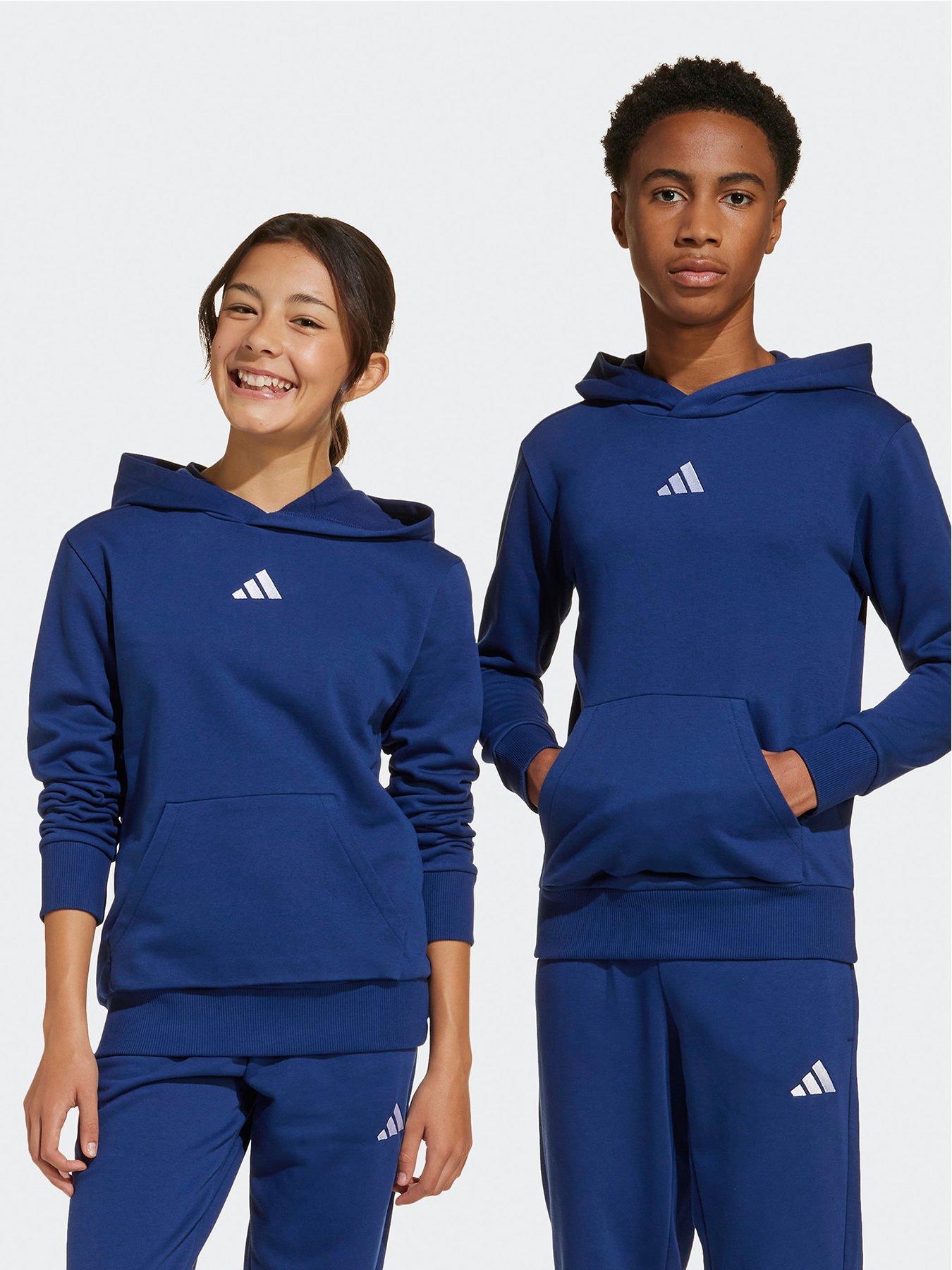 undefined Junior Boys Essentials Hoodie  - Blue
