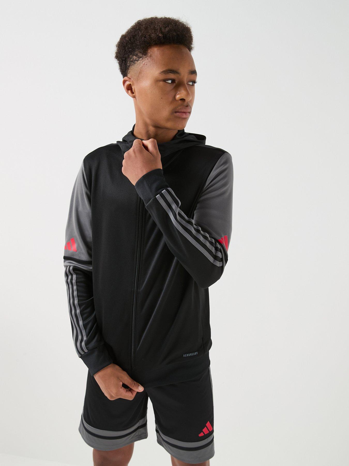 adidas Junior Squadra 25 Hoodie - Black