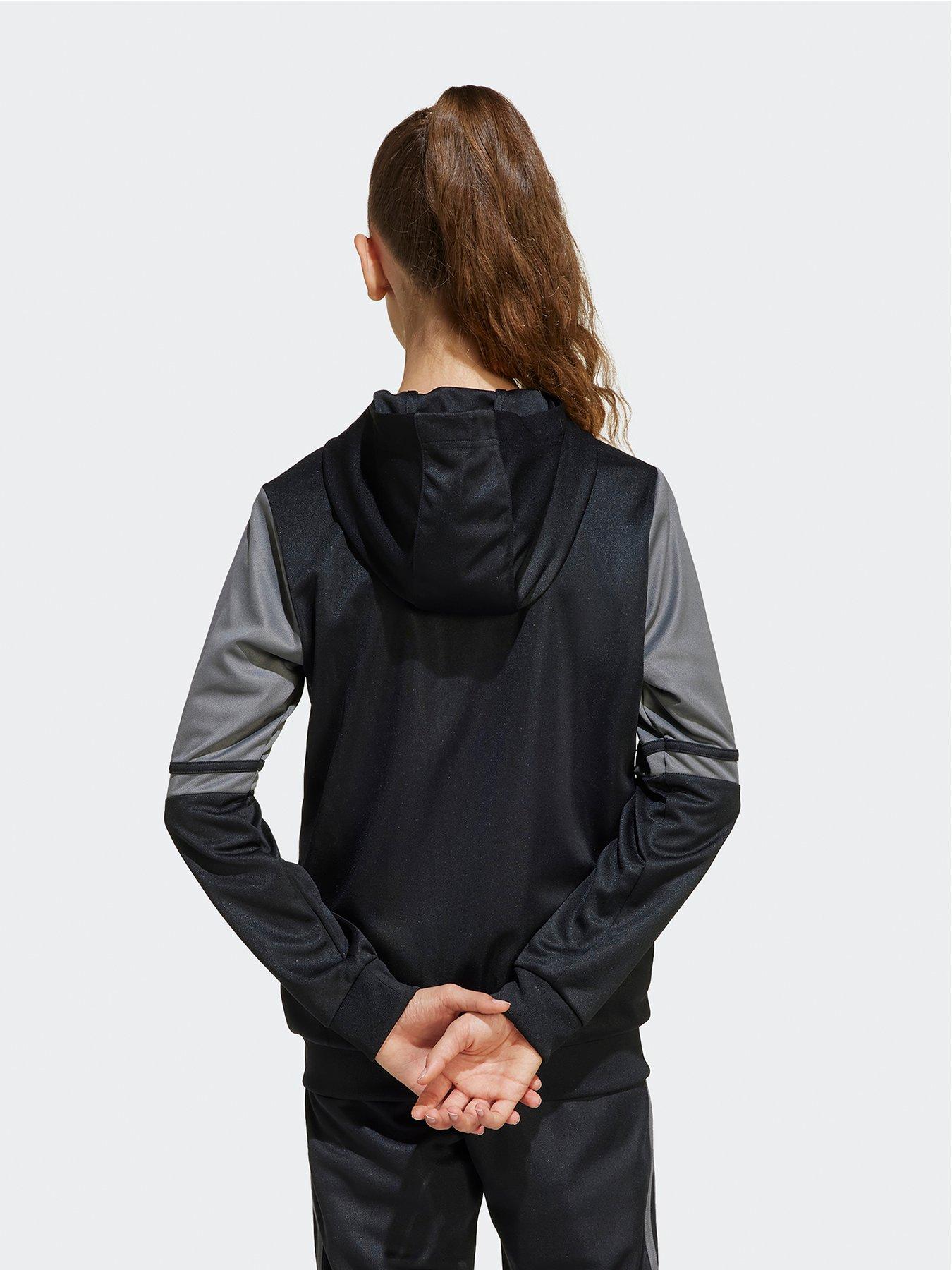 Image 2 of 5 of adidas Junior Squadra 25 Hoody -black/green