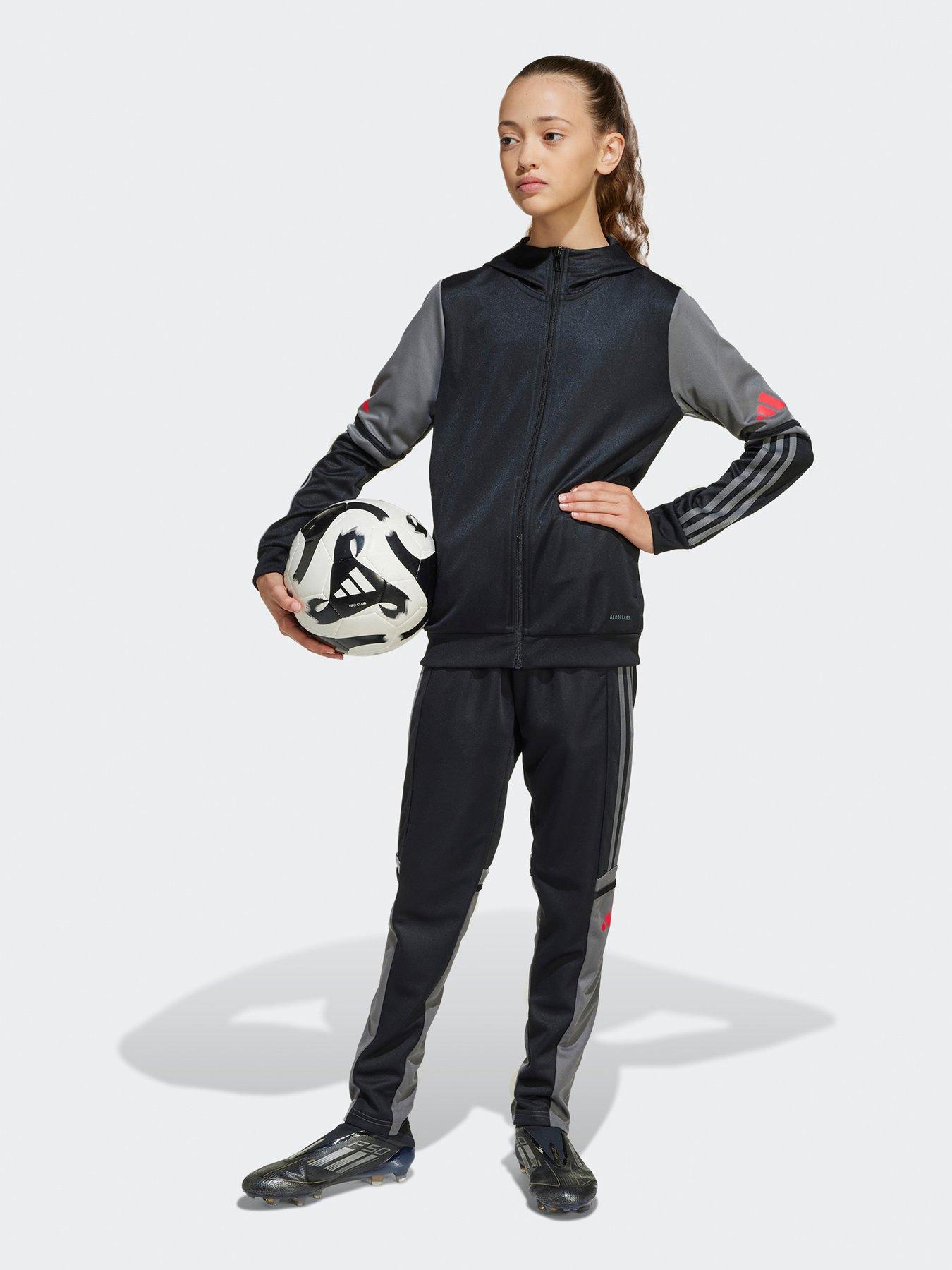 Image 3 of 5 of adidas Junior Squadra 25 Hoody -black/green