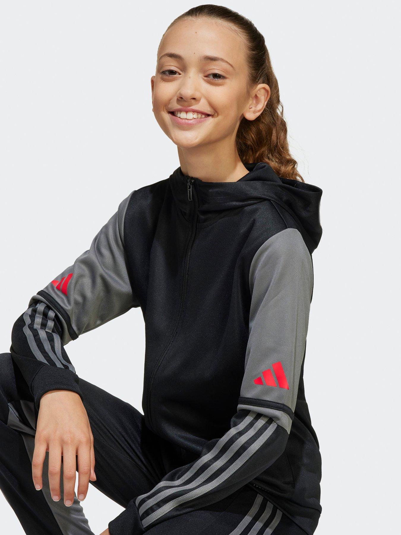 Image 5 of 5 of adidas Junior Squadra 25 Hoody -black/green
