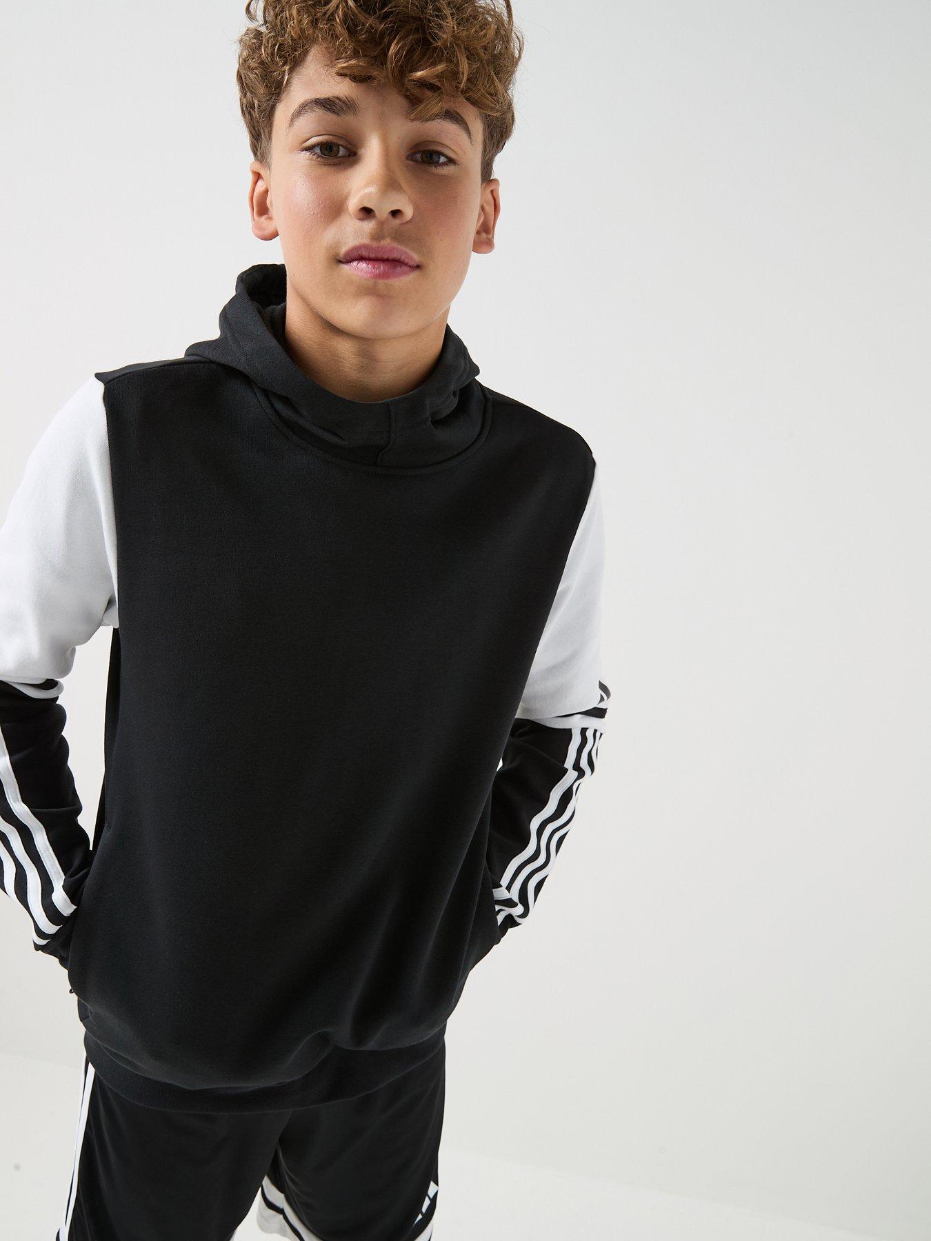 Image 1 of 6 of adidas Junior Squadra 25 Hoodie - Black