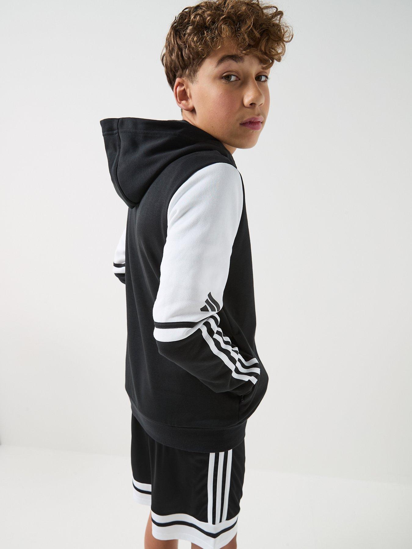 Image 4 of 6 of adidas Junior Squadra 25 Hoodie - Black