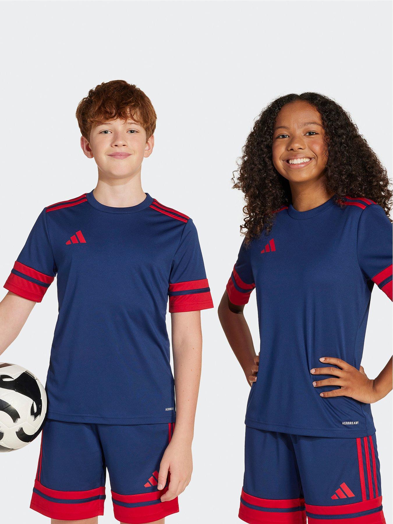 undefined Junior Squadra 25 Tee-navy/red