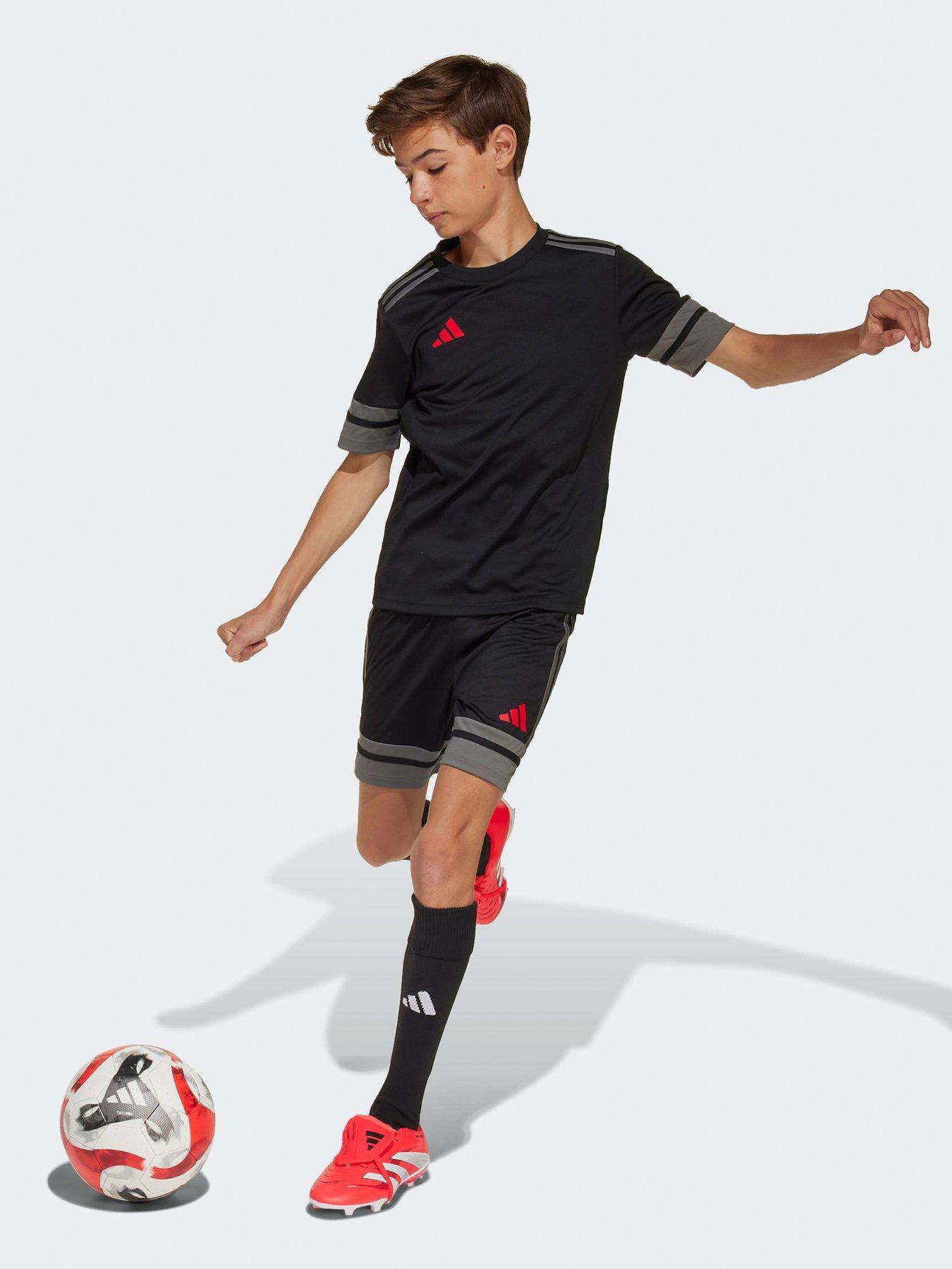 Image 3 of 5 of adidas Junior Squadra 25 Tee -black/green