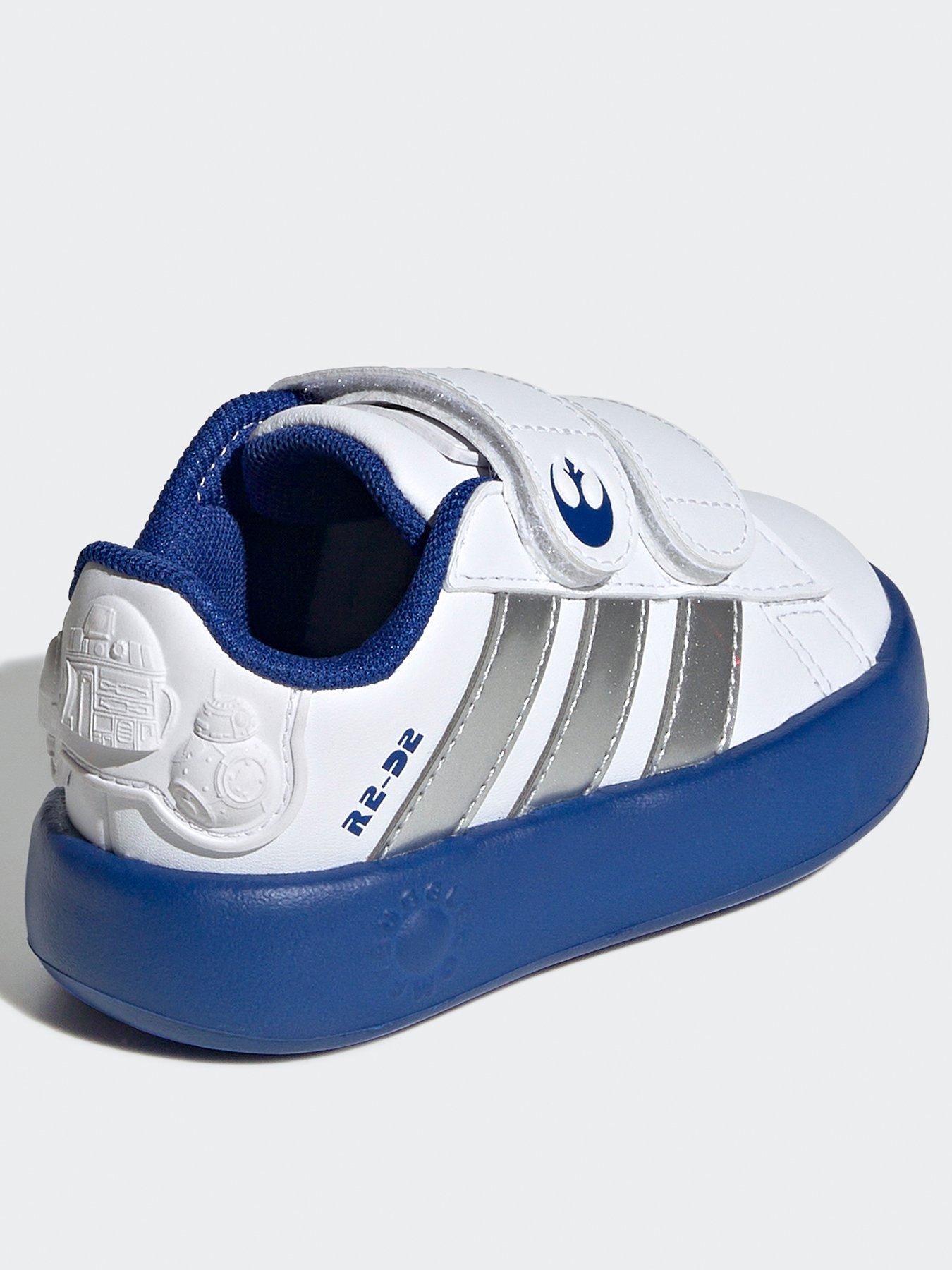 Star Wars Adidas Grand Court Toddler Shop Adidas Kids' Star Wars Grand Court Shoes Gold Online In