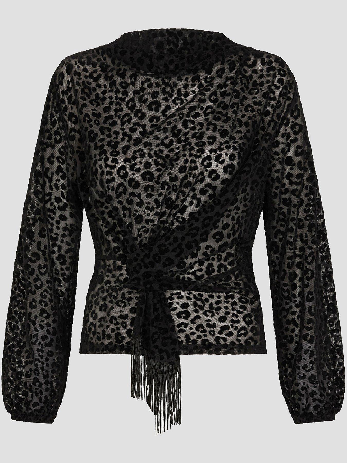 Image 3 of 5 of Monsoon Deb Devoire Top - Black