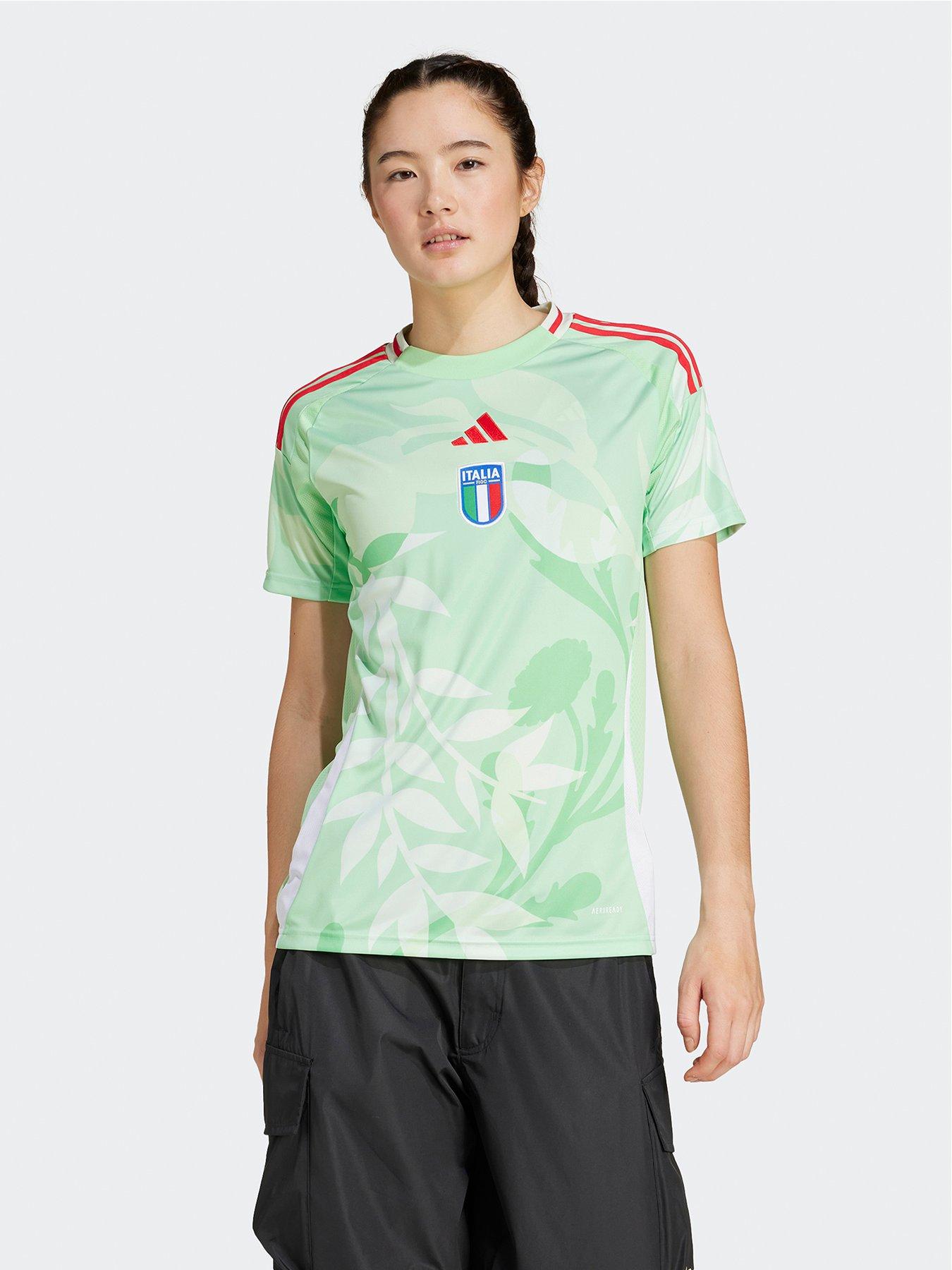 undefined Womens Italy 2025 Away Shirt - Green