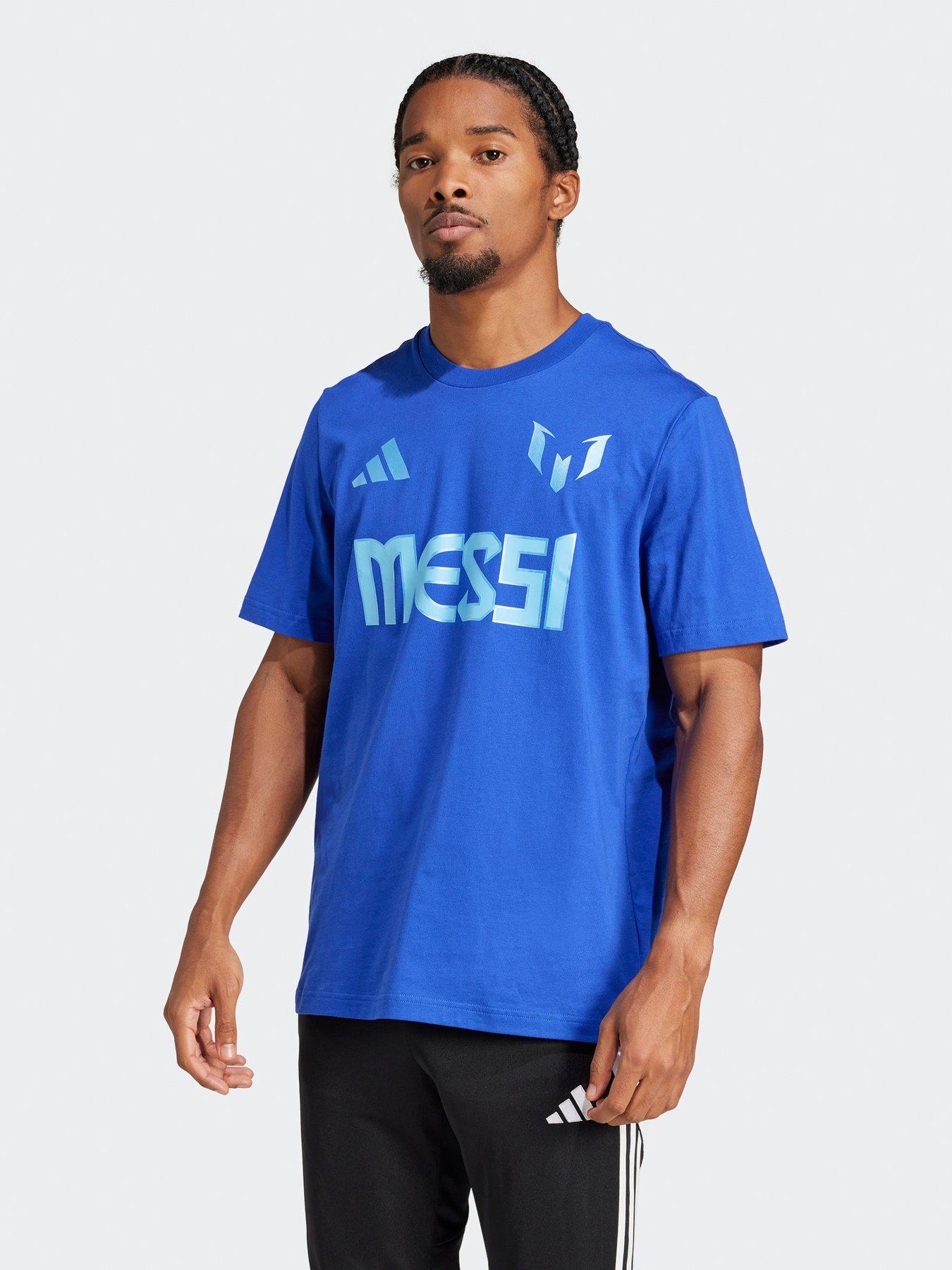 undefined Mens Messi Name And Number Tee -blue