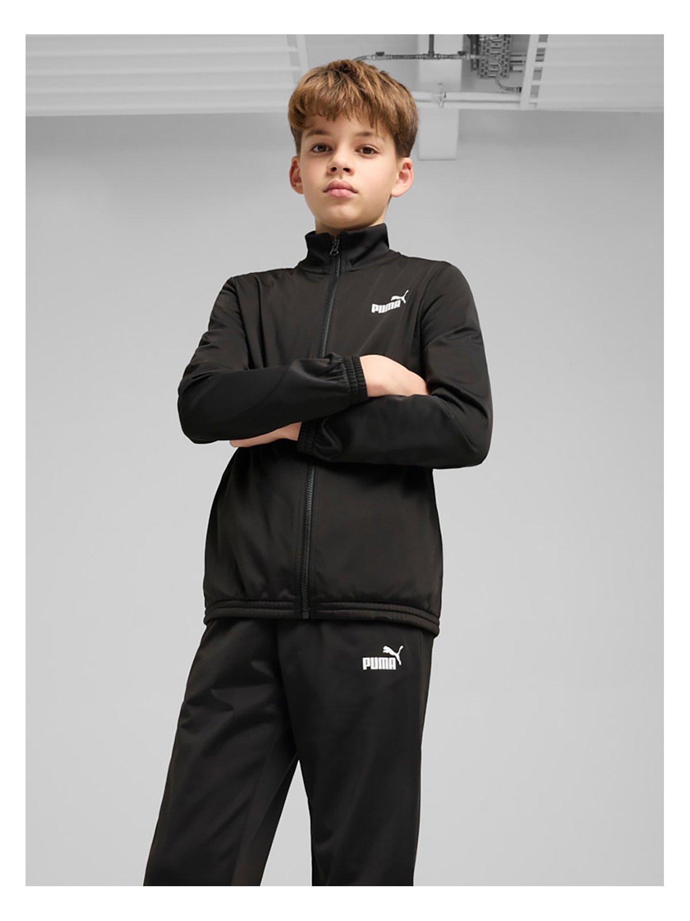 Puma Junior Boys Tracksuit - Black