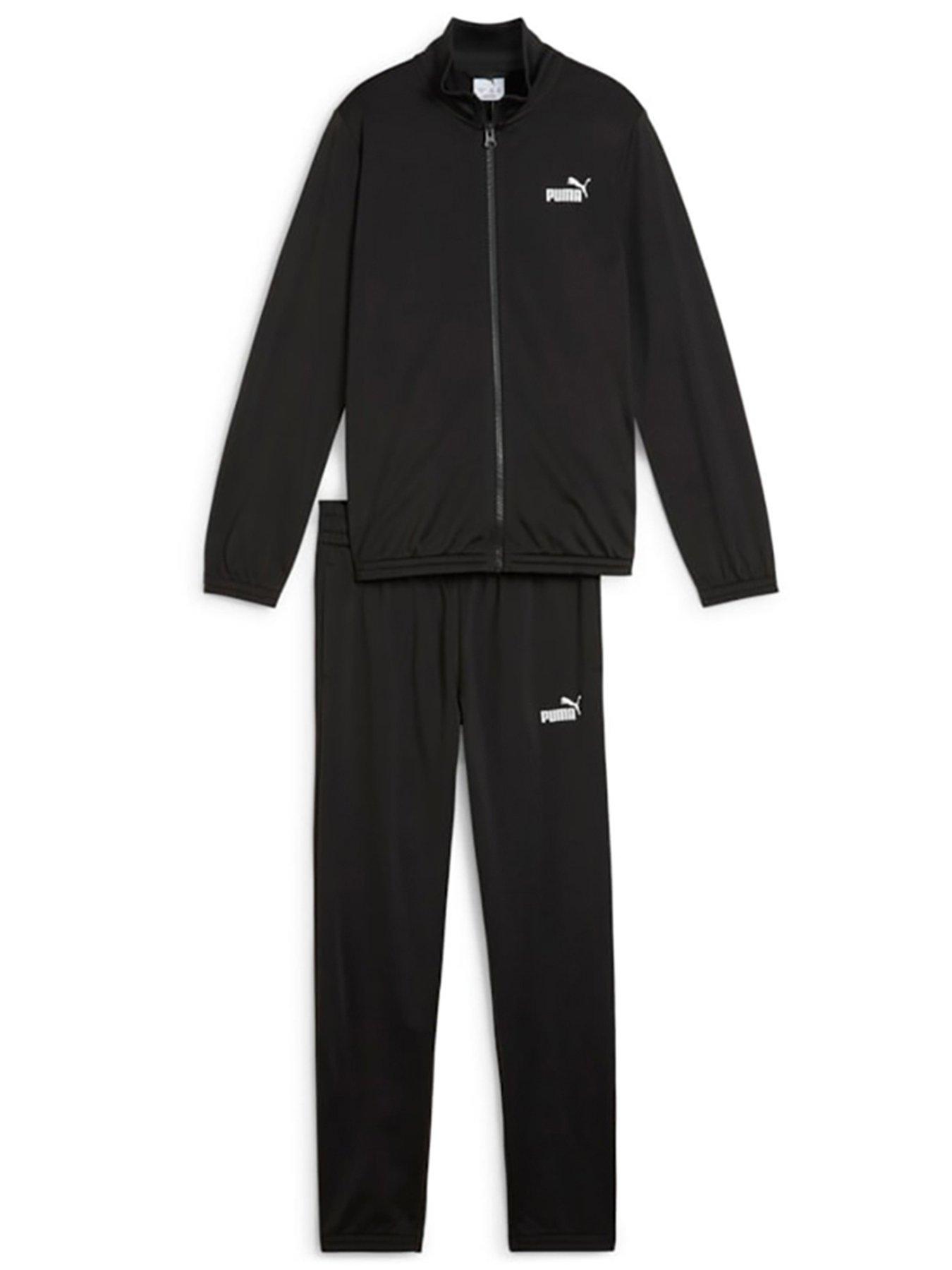 Puma Junior Boys Tracksuit Black Very