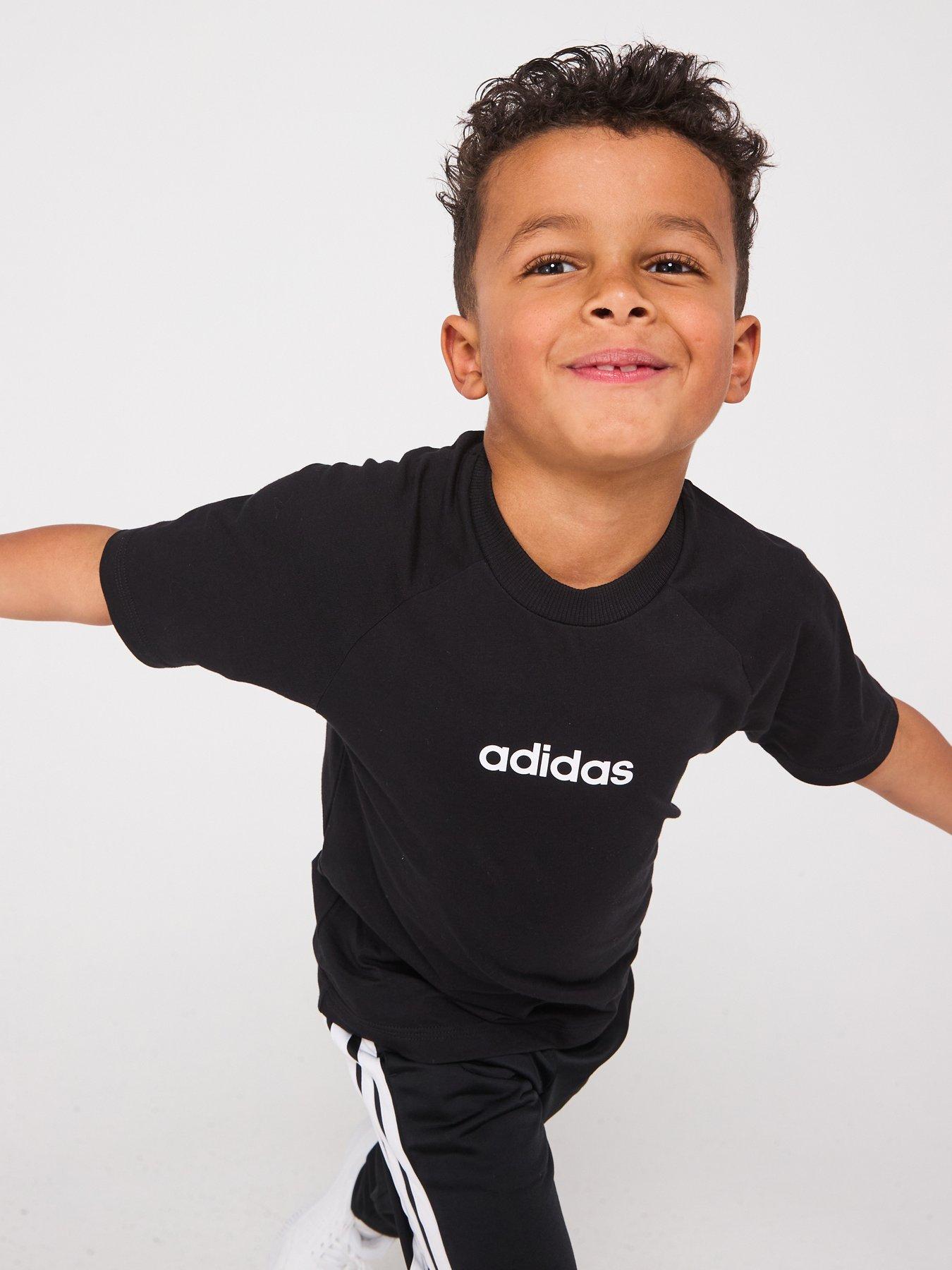 undefined Kids Unisex Essentials T-Shirt - Black