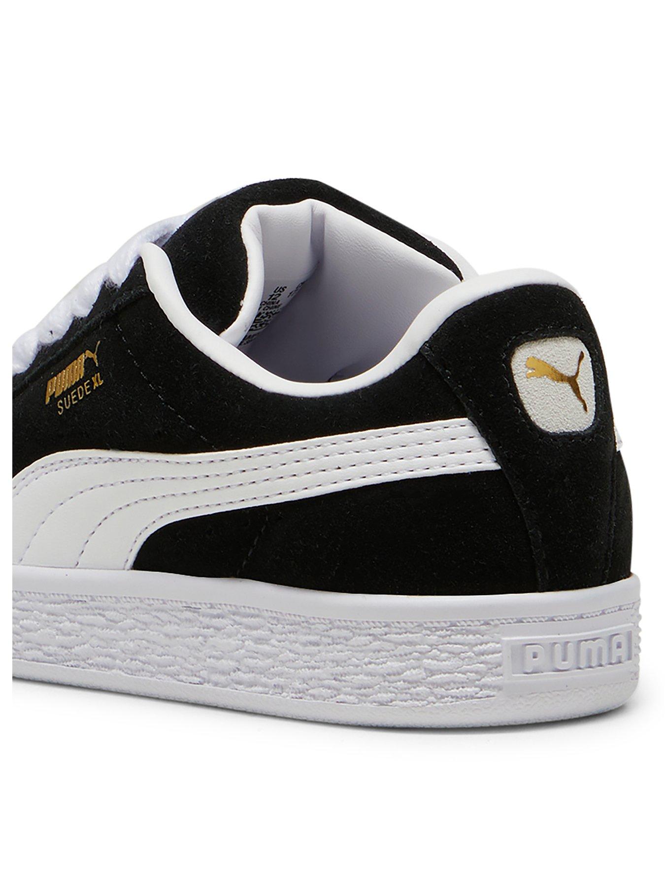 Puma Kids Unisex Suede Xl Black Very