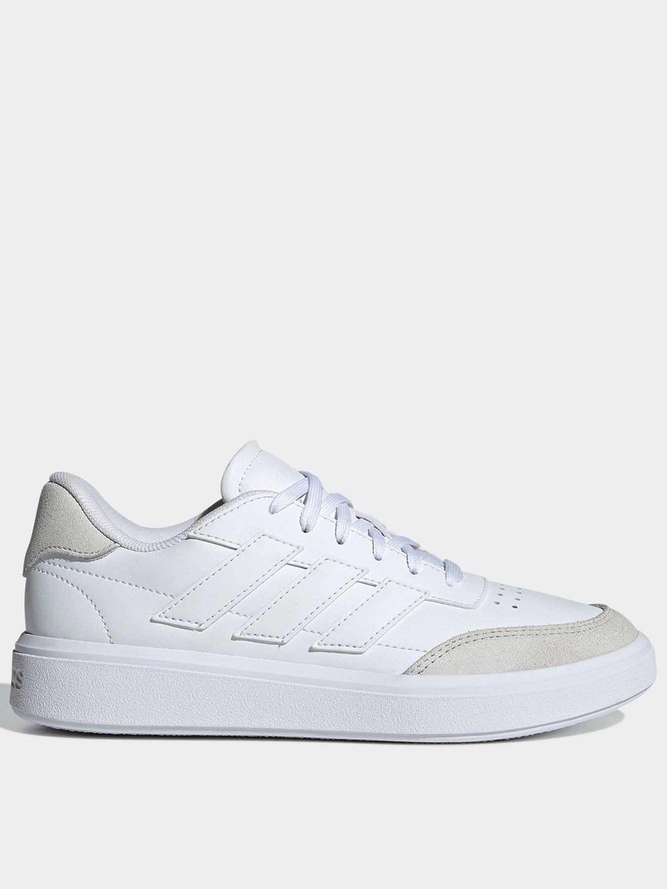 undefined Junior Unisex Courtblock Shoes - White