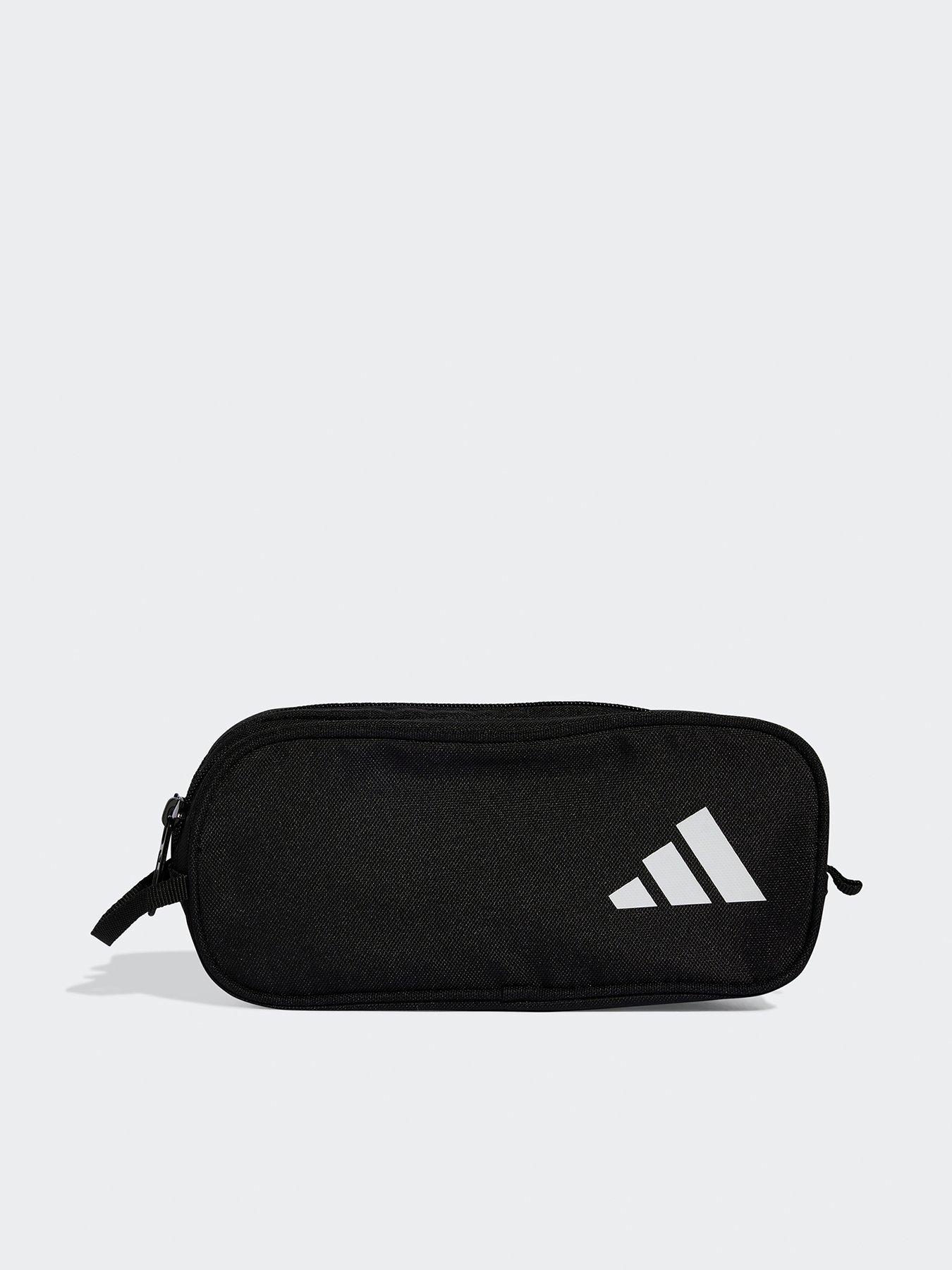 Adidas Sportswear Junior Boys Two Zipper Pencil Case - Black