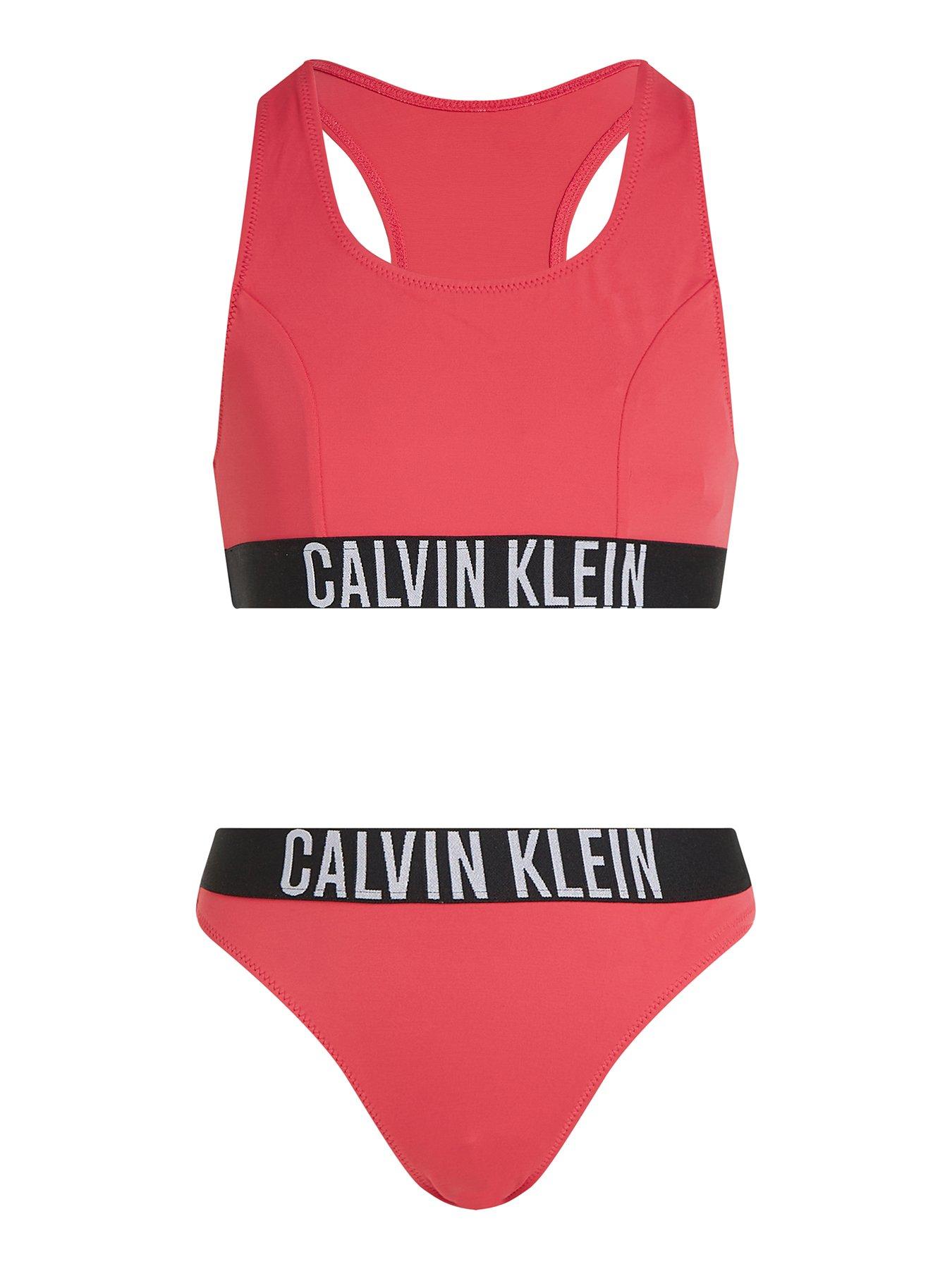 undefined Girls Bralette Bikini Set - Pink
