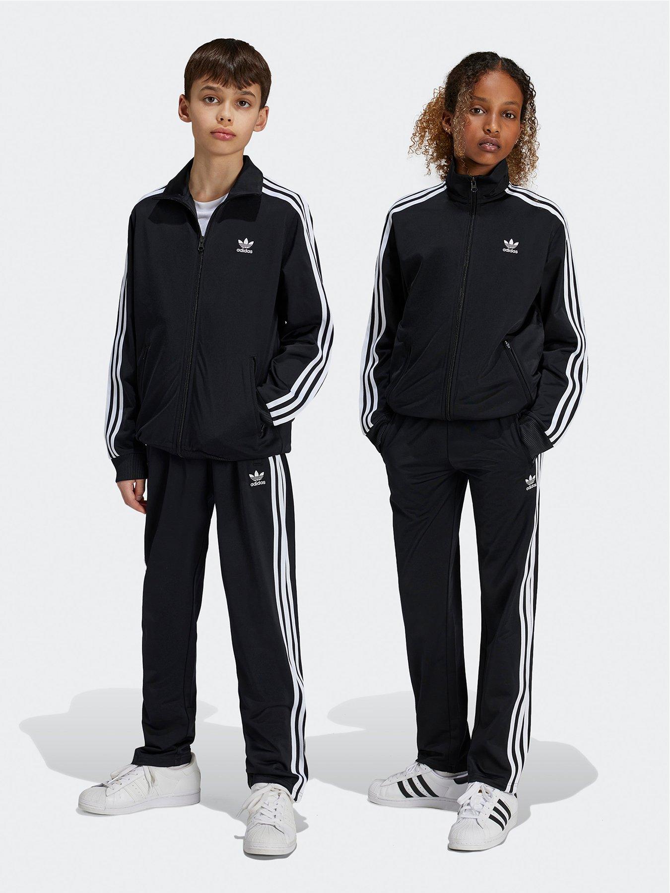 undefined Junior Boys Adicolor Firebird Tracksuit Bottoms  - Black