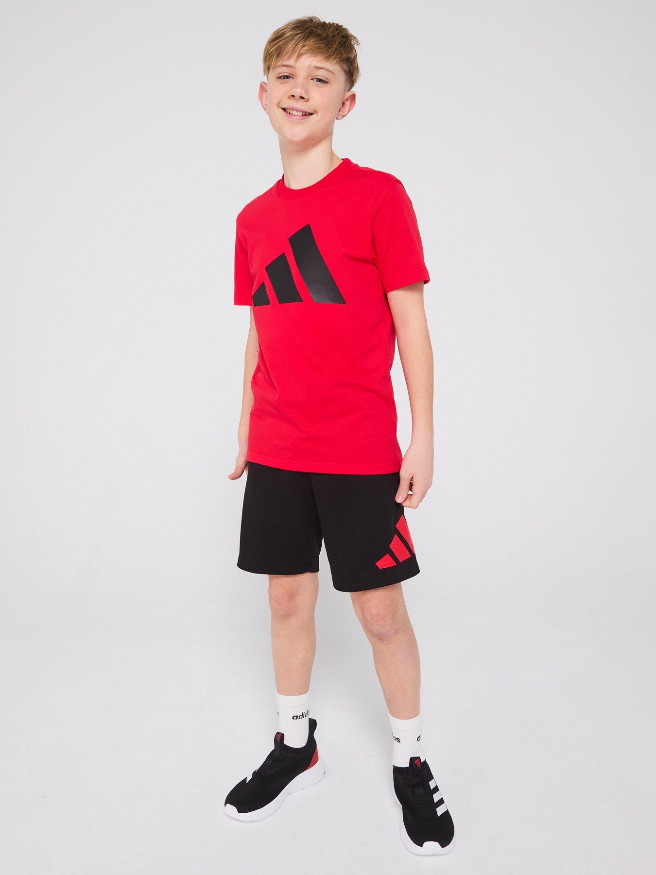 undefined Junior Boys Essentials Tee Set  - Red